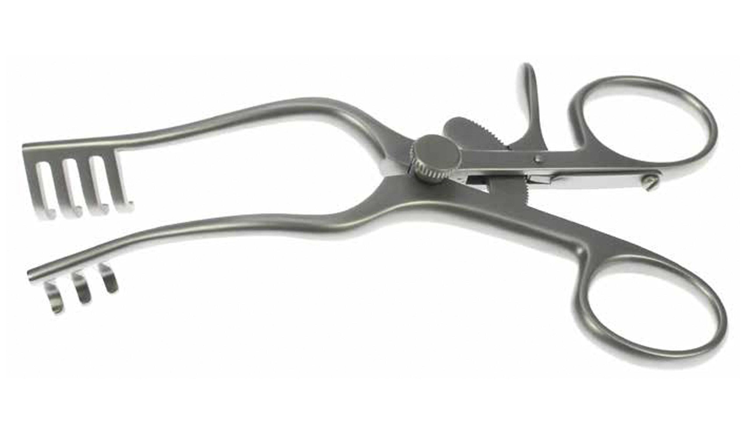 Jefferson Self Retaining Retractor 3:4 Teeth Blunt Overall Length 130mm - Bolton Surgical