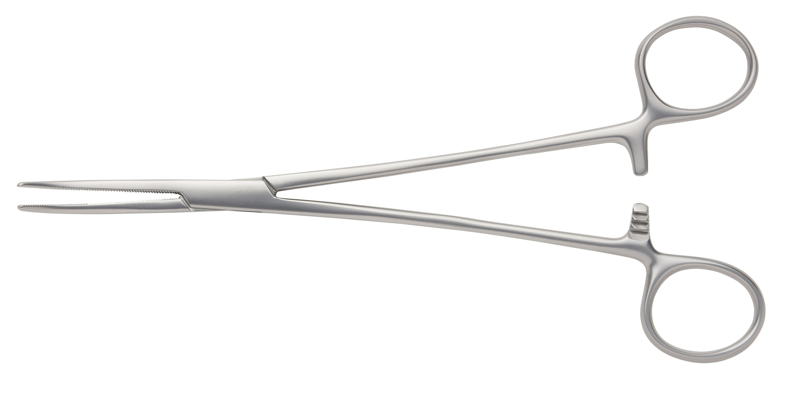 Heiss Artery Forceps Curved with Fully Serrated Jaws 200mm - Bolton Surgical