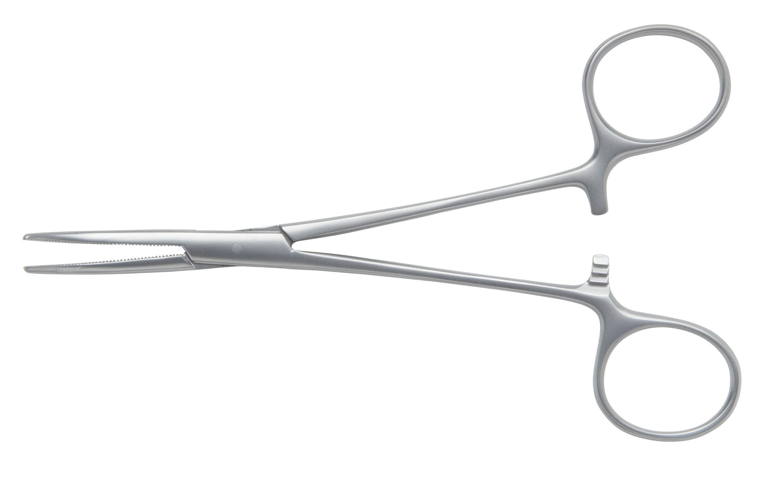 Kelly Artery Forceps Curved with Partially Serrated Jaws - Bolton Surgical