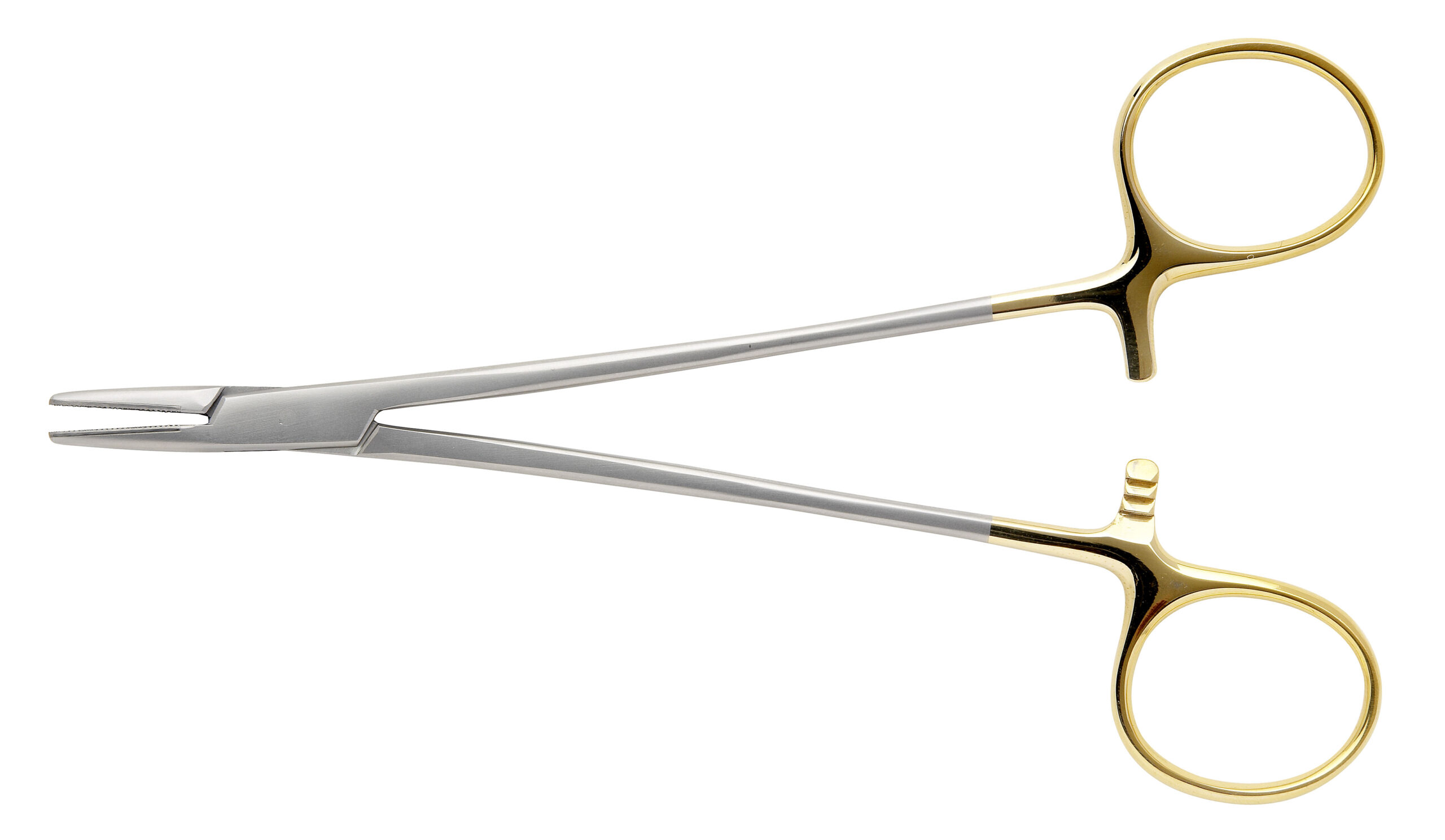 Crilewood Needle Holder with Serrated Tungsten Carbide Inserts - Bolton Surgical