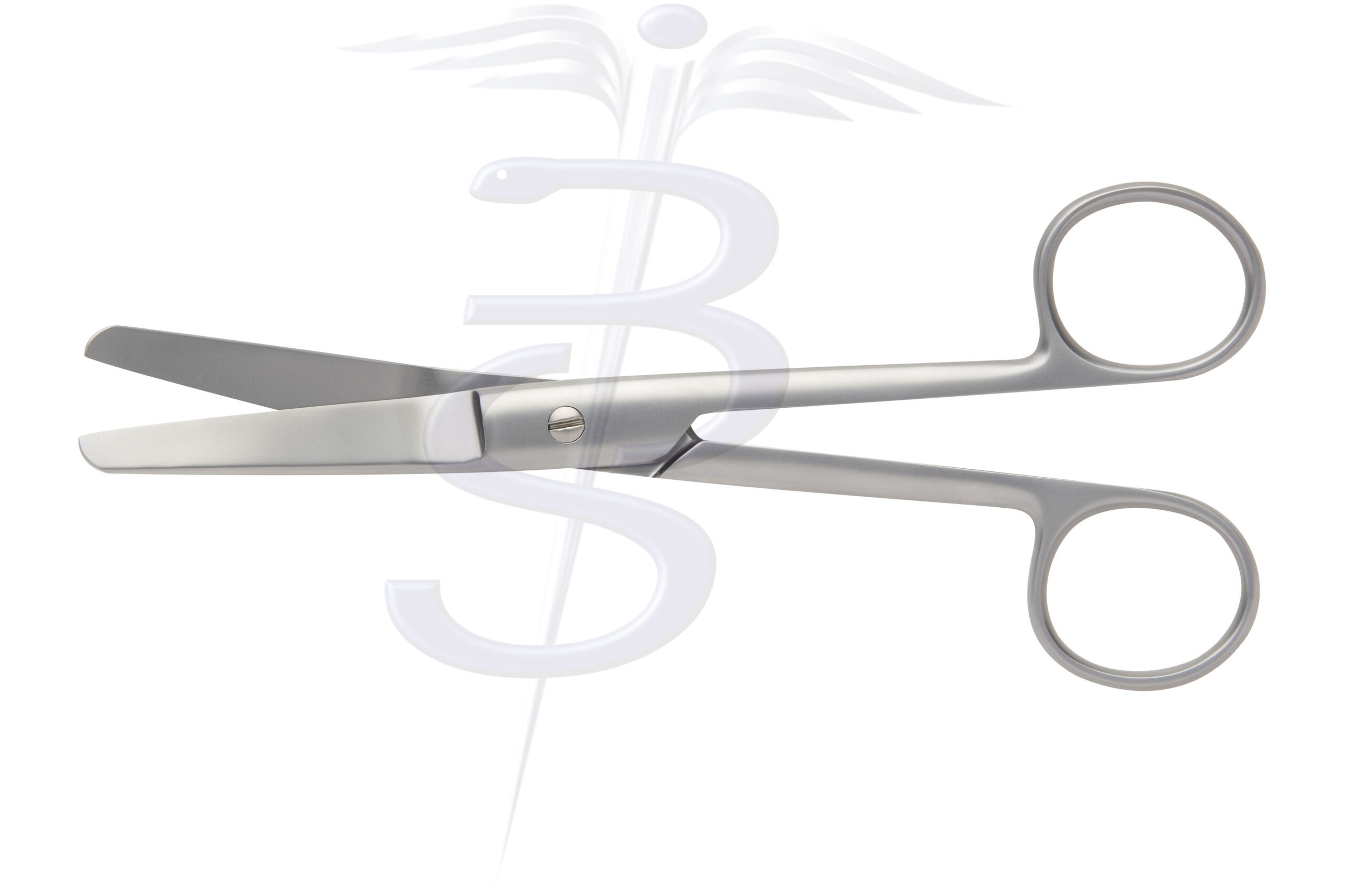 Fergusson Scissor with Blades Angled on Flat - Bolton Surgical