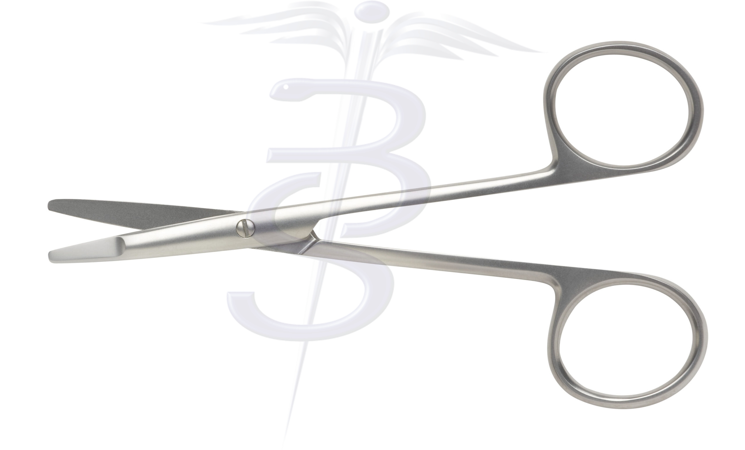 Kilner Scissors Straight with Blunt Pointed Blades 110mm - Bolton Surgical