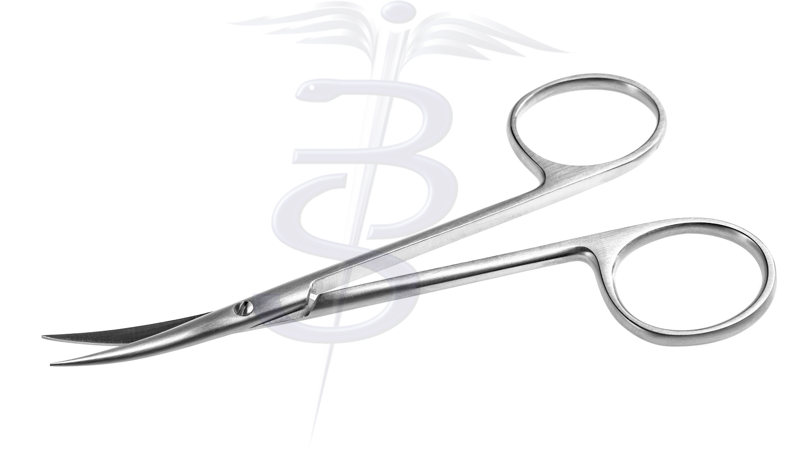 Kilner Scissors Curved with Sharp Pointed Blades 110mm - Bolton Surgical