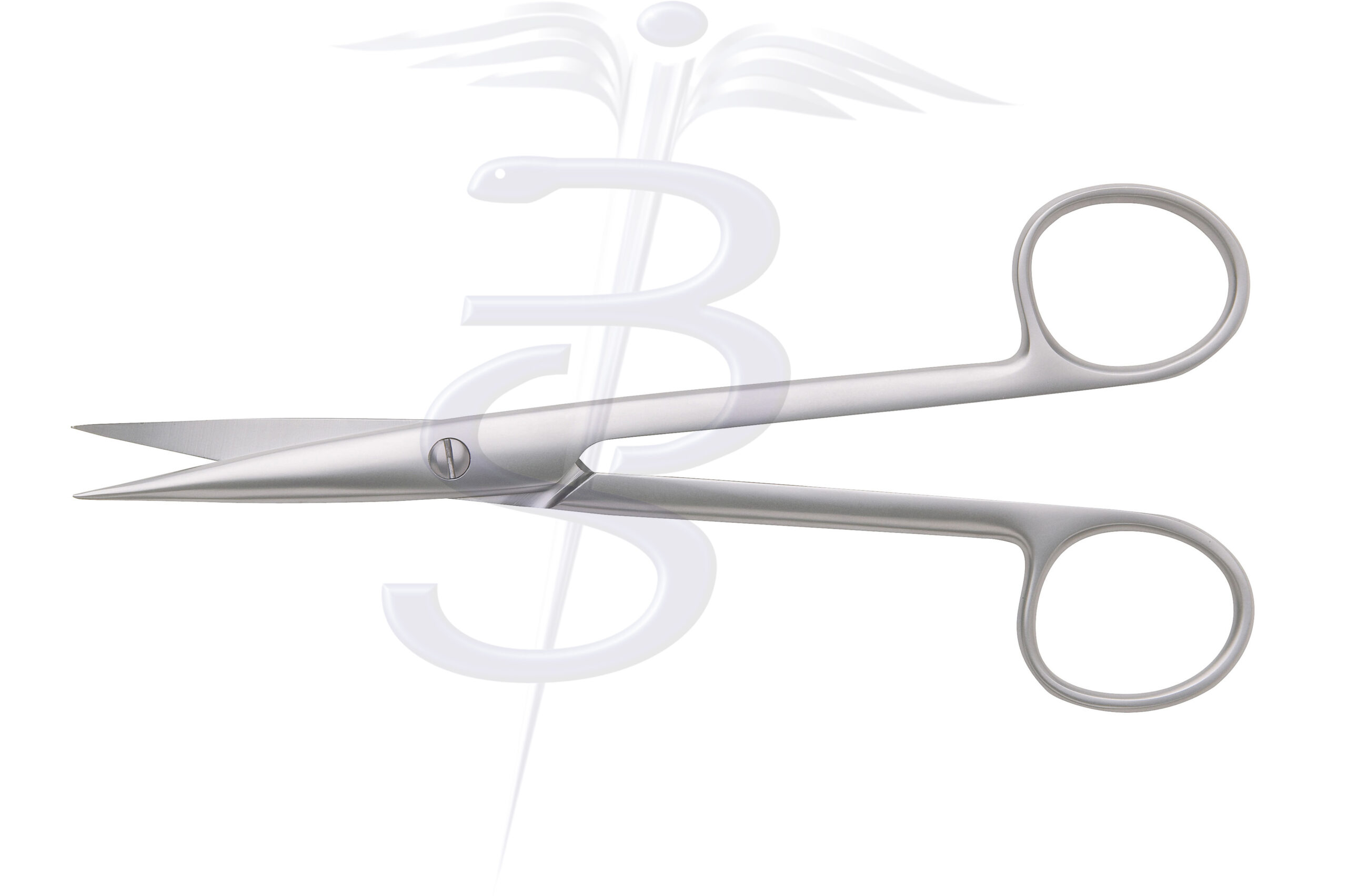 Leeds Pattern Scissor Curved with Sharp Pointed Blades 140mm - Bolton Surgical