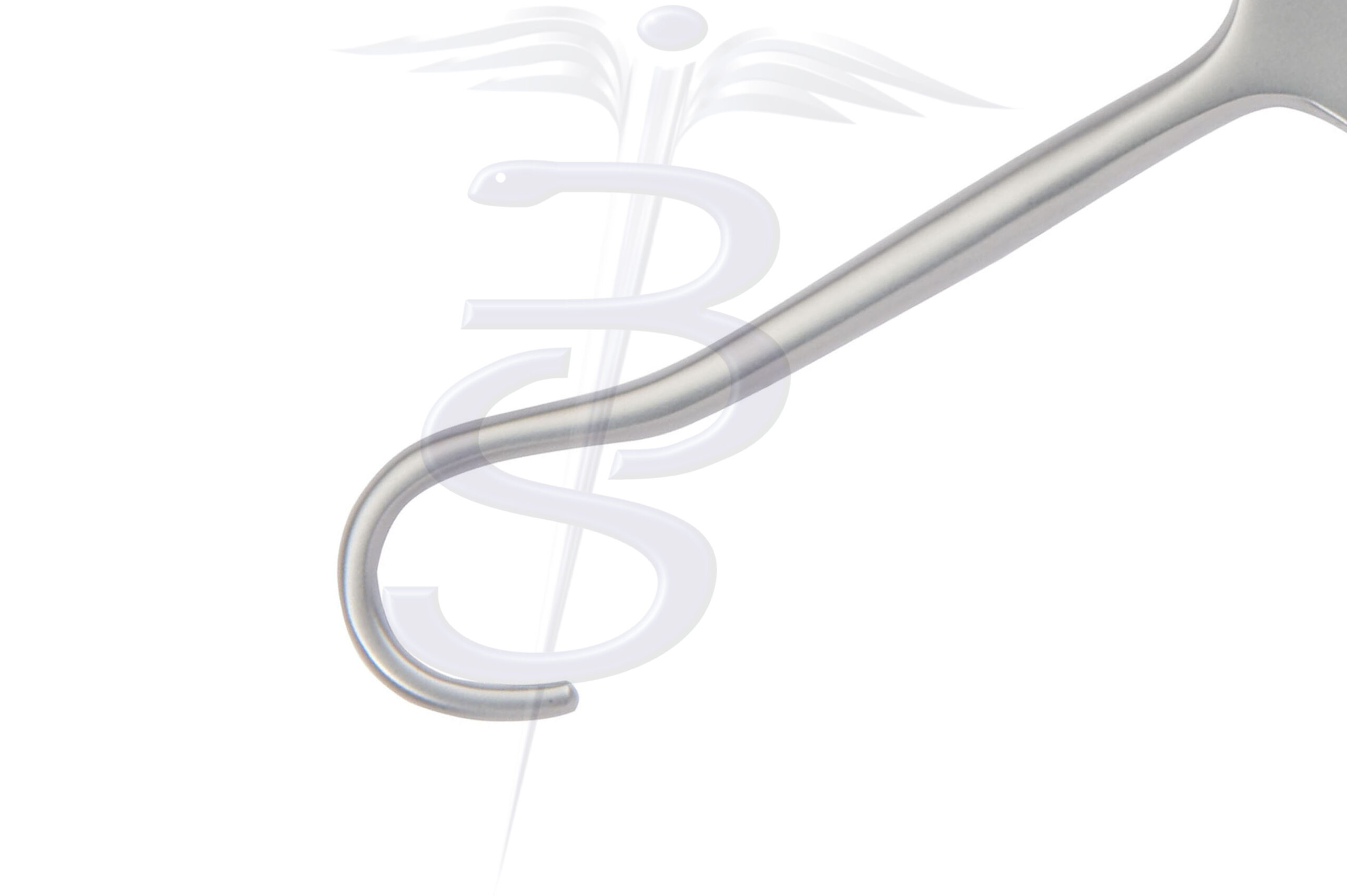 Tracheal Hook Single with Blunt Tip 150mm - Bolton Surgical