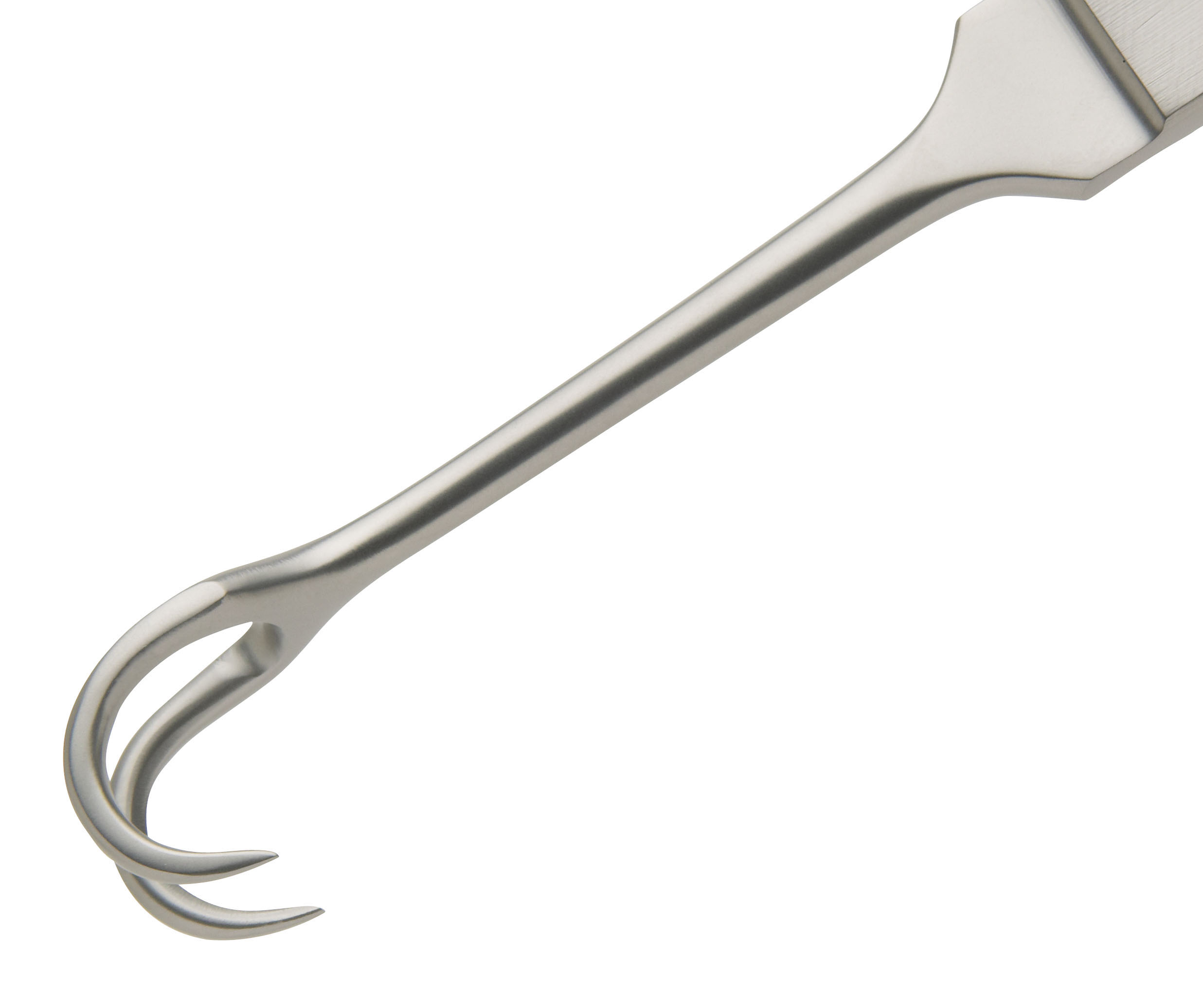 Tracheal Hook Double with Sharp Tips 150mm - Bolton Surgical
