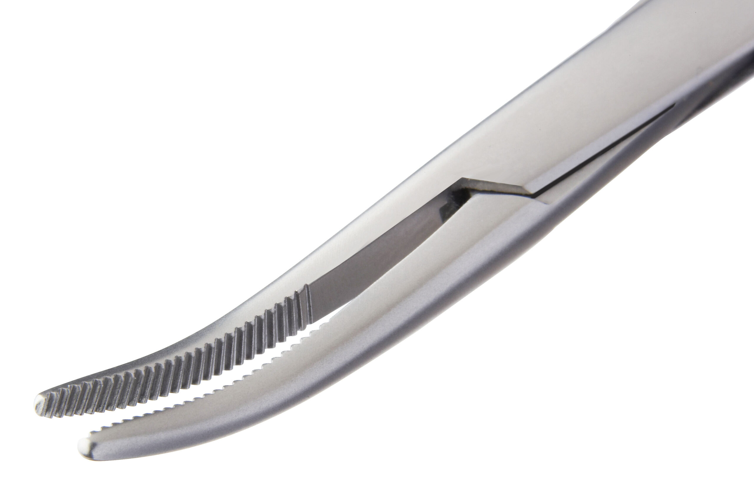 Cushing Artery Forceps Curved Partly Serrated Jaws 145mm - Bolton Surgical