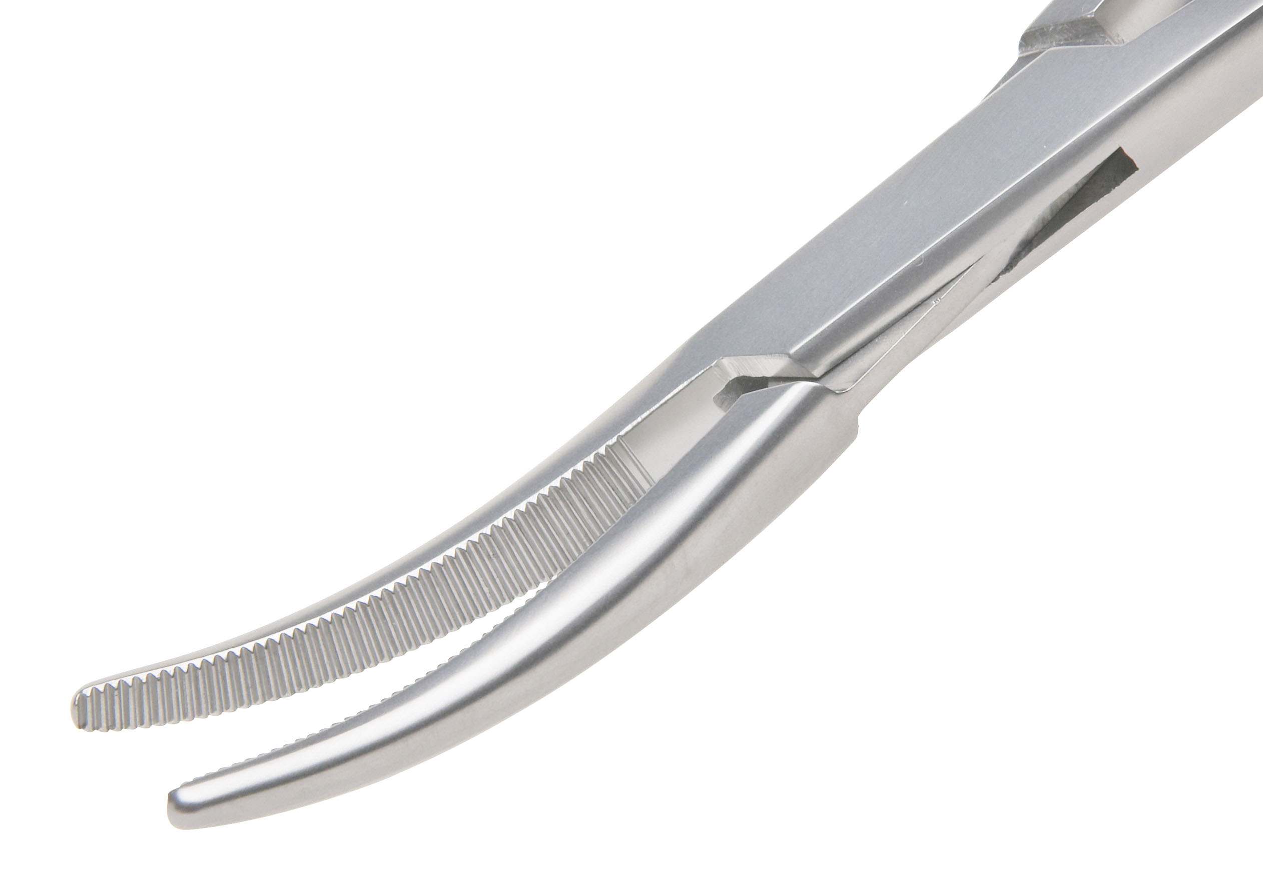 Dunhill Artery Forceps Curved Partly Serrated Jaws - Bolton Surgical