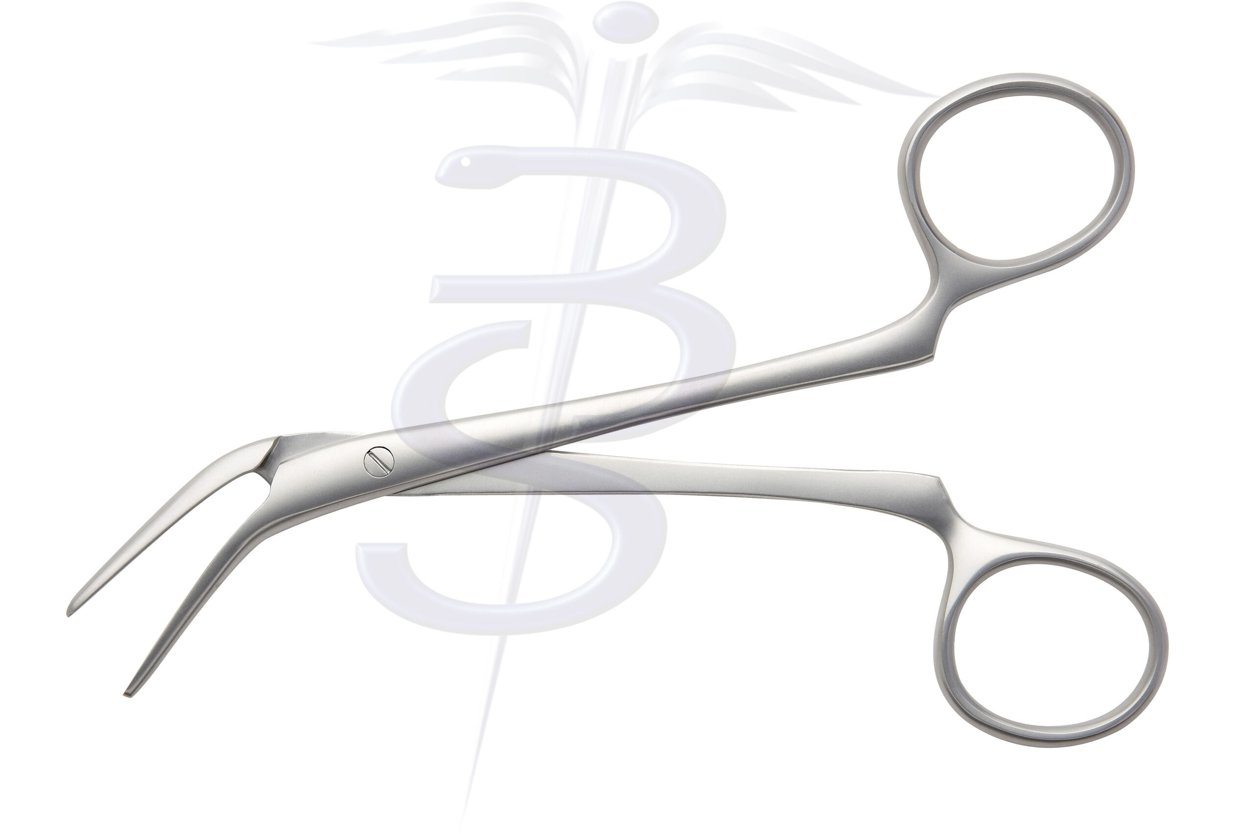 Guys Suture Holding Forceps with Angled Flat Blades 150mm - Bolton Surgical