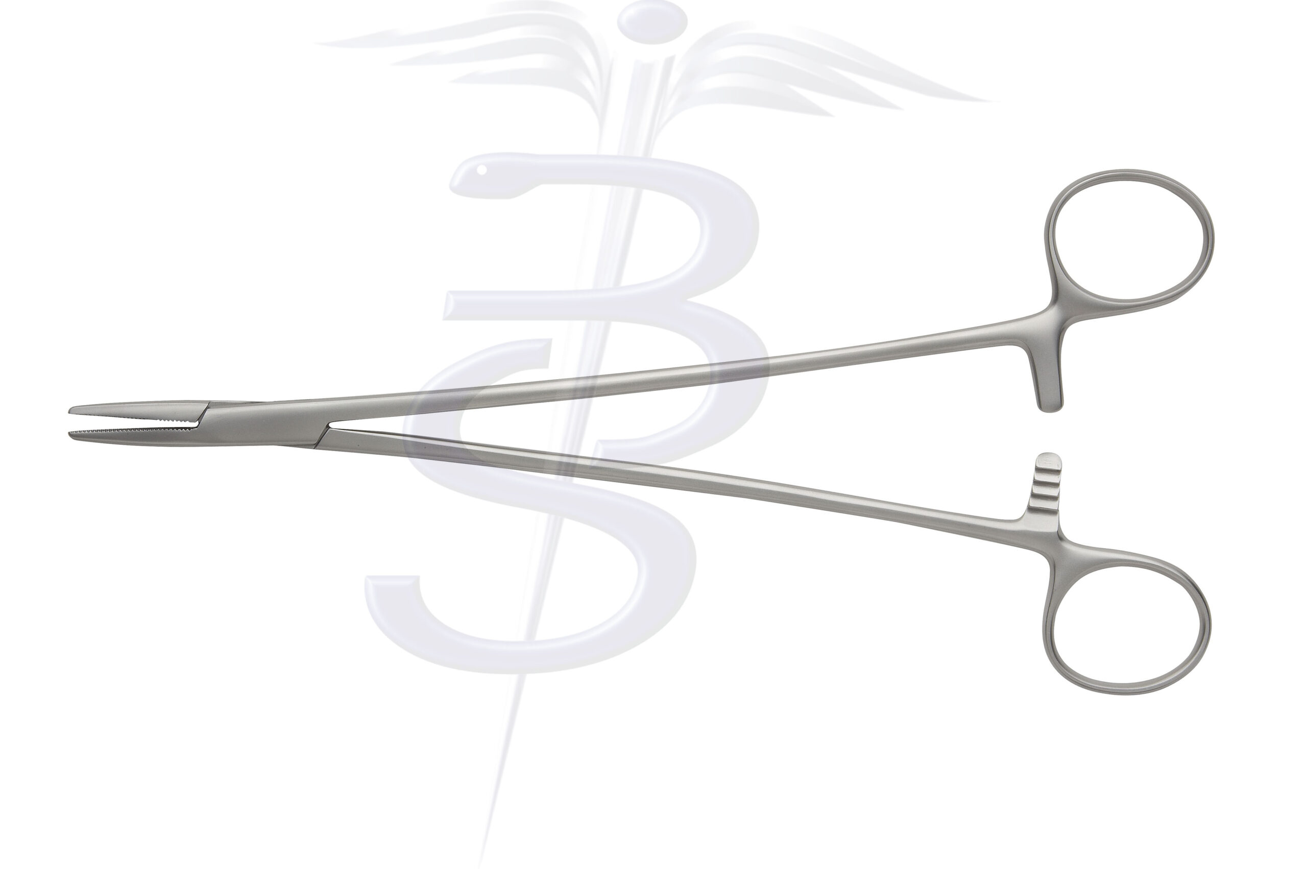 Crilewood Needle Holder with Serrated Jaws - Bolton Surgical