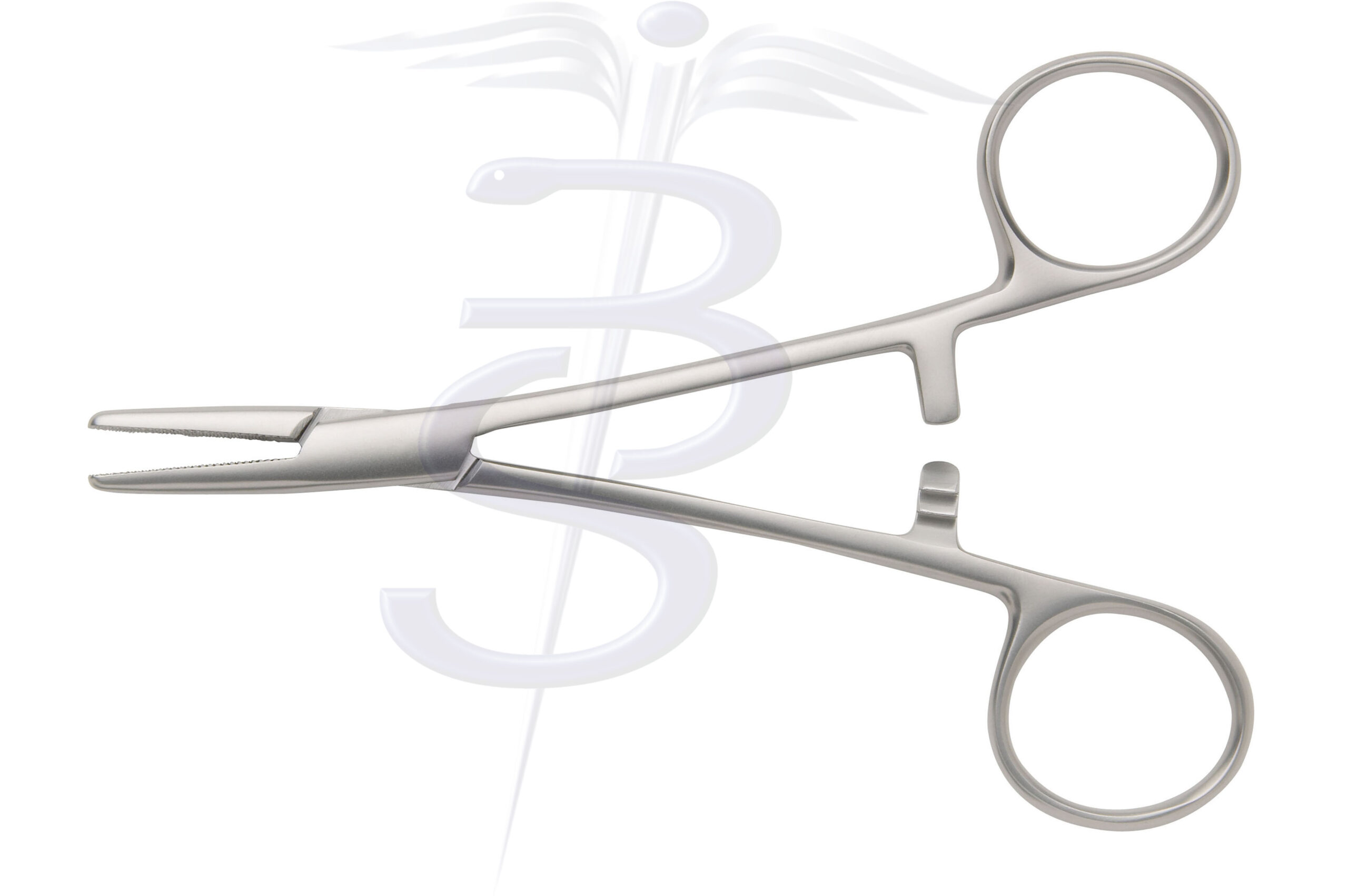 Wright Needle Holder Serrated Jaws 125mm - Bolton Surgical