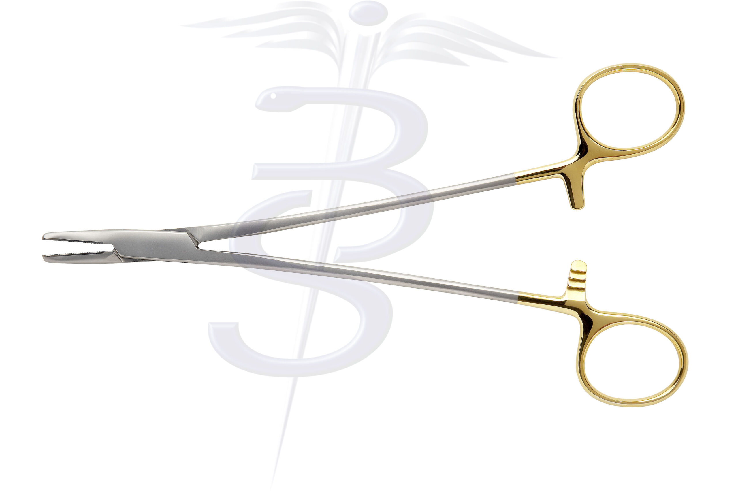 Heaney Needle Holder with Tungsten Carbide Jaws - Bolton Surgical