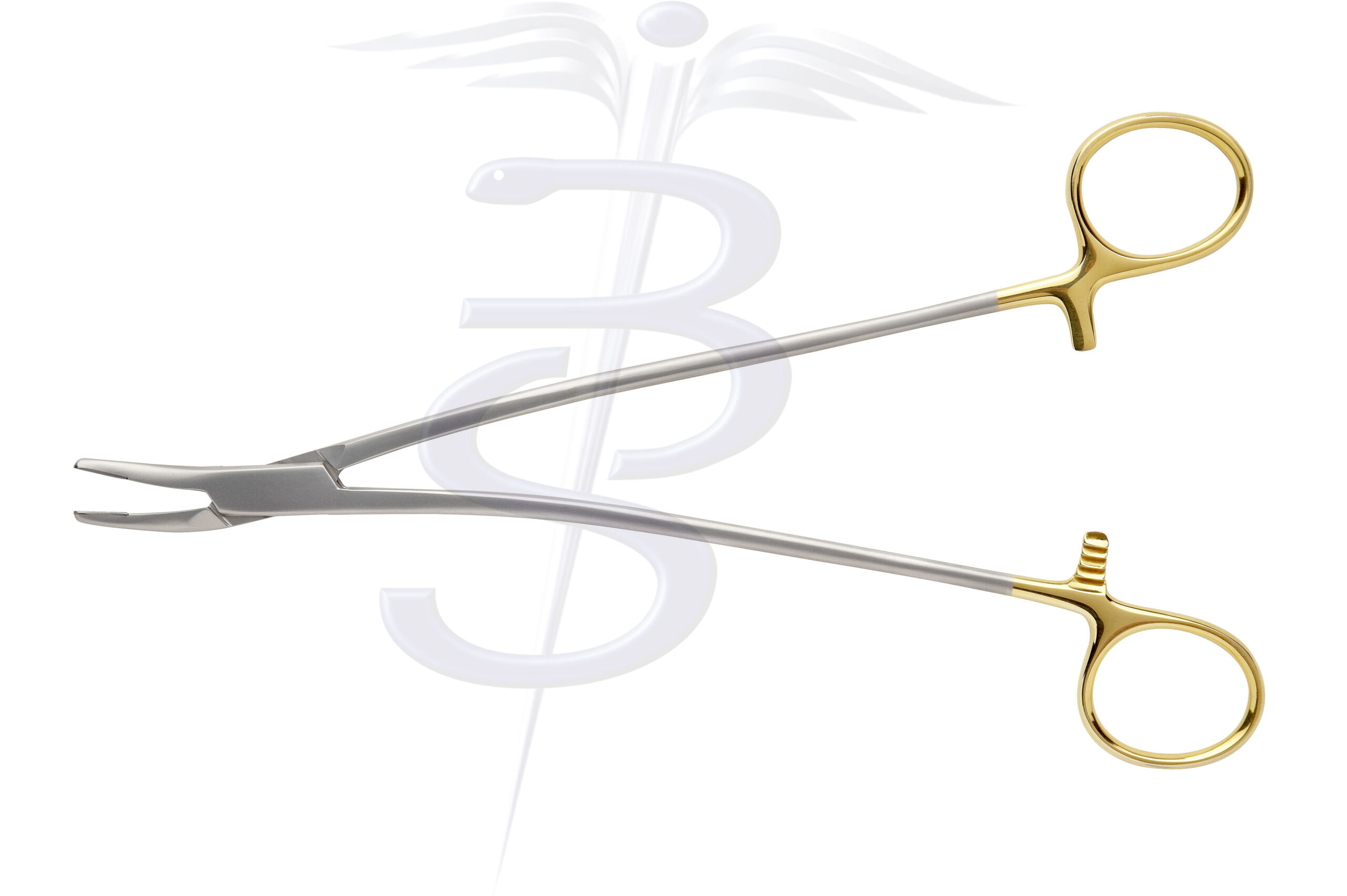 Stratte Needle Holder with Tungsten Carbide Inserts - Bolton Surgical
