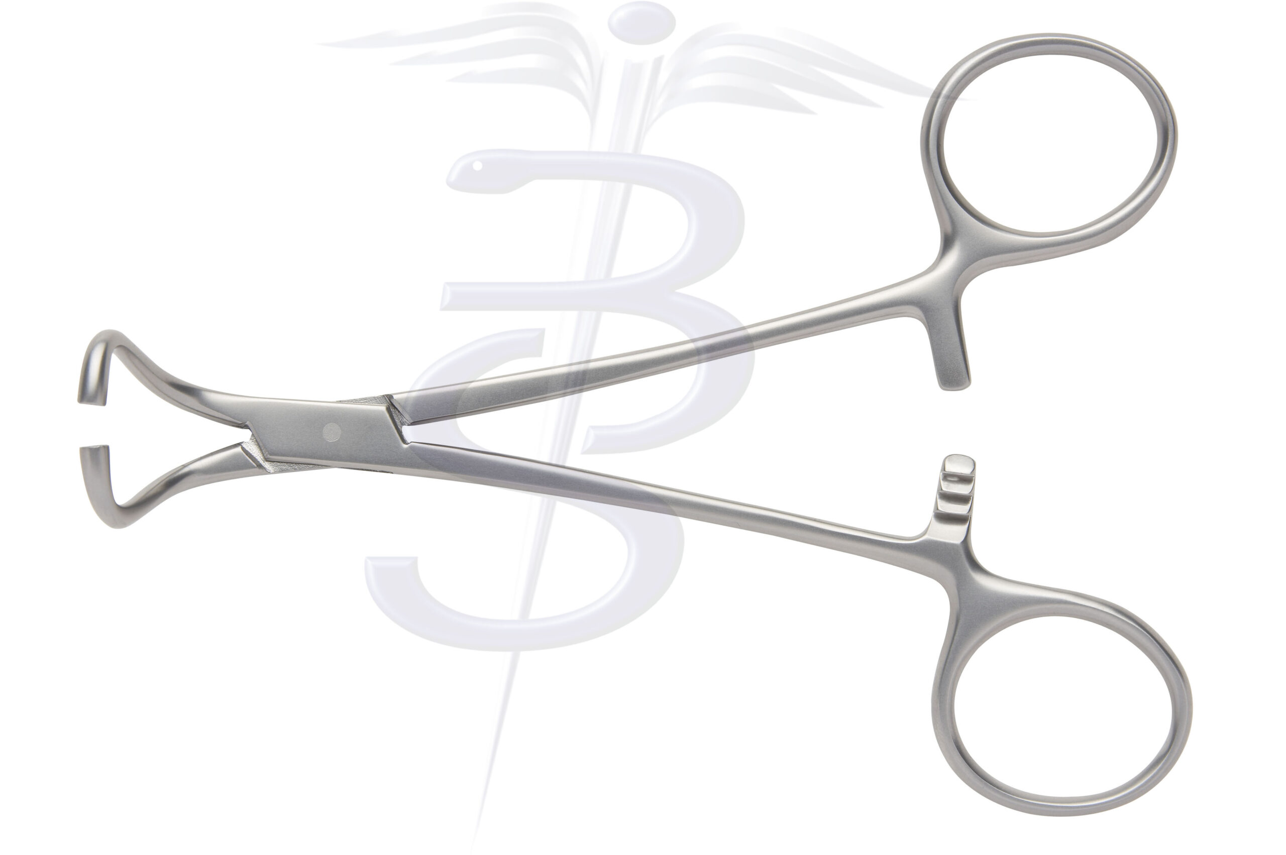 Tohoku Towel Clips (Duff) Flat Serrated Ends 125mm - Bolton Surgical