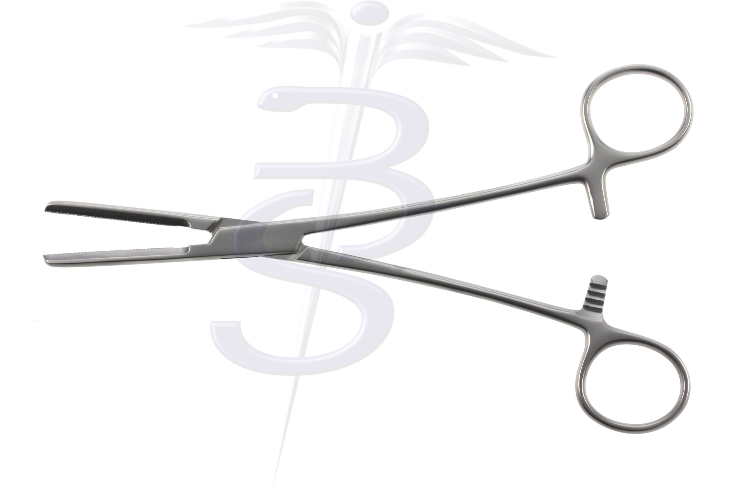 Tubing Clamps Schoenberg 200mm Serrated Jaws - Bolton Surgical