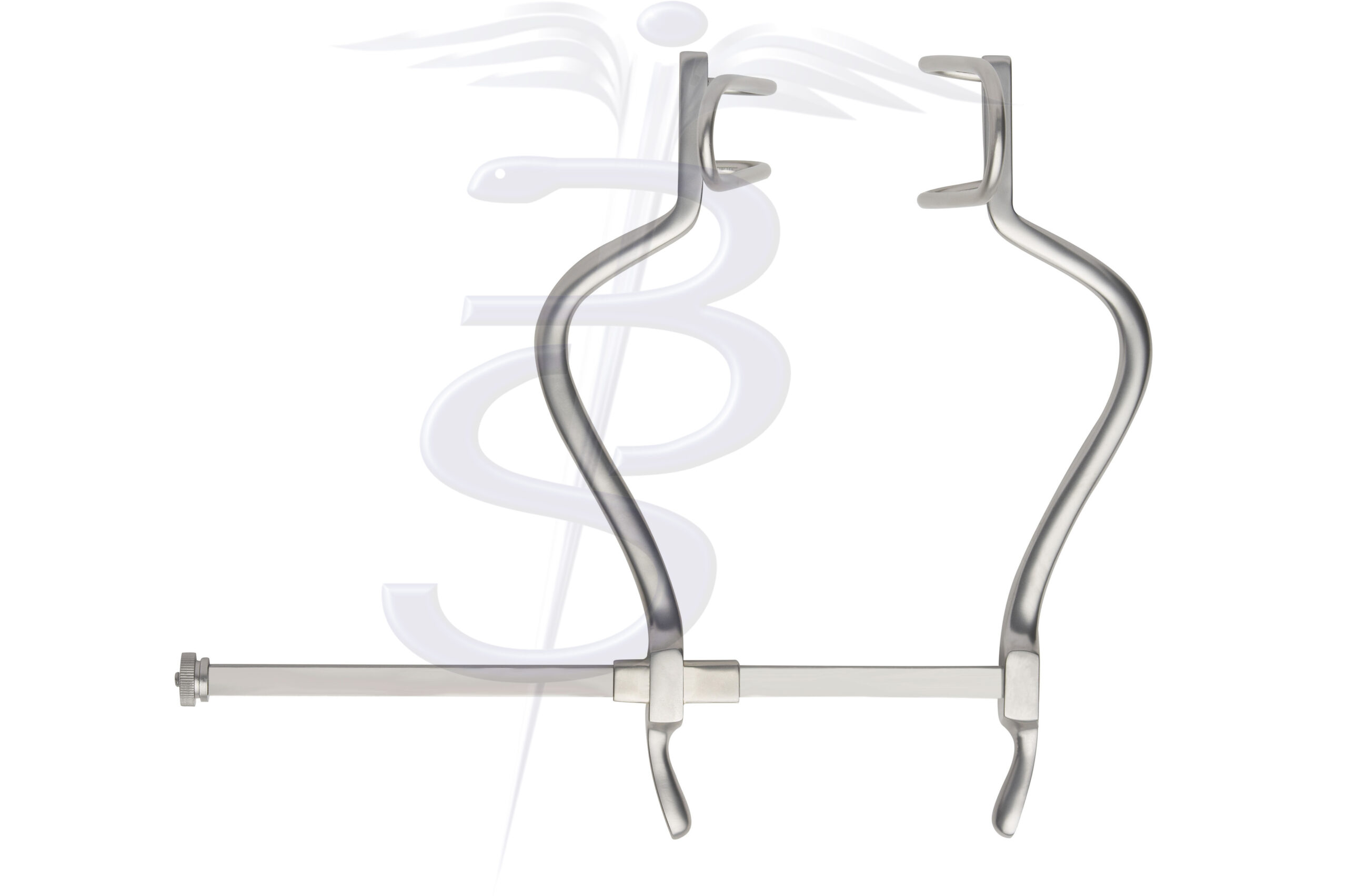Gosset Retractor Curved Arms with Fixed Lateral Blades - Bolton Surgical