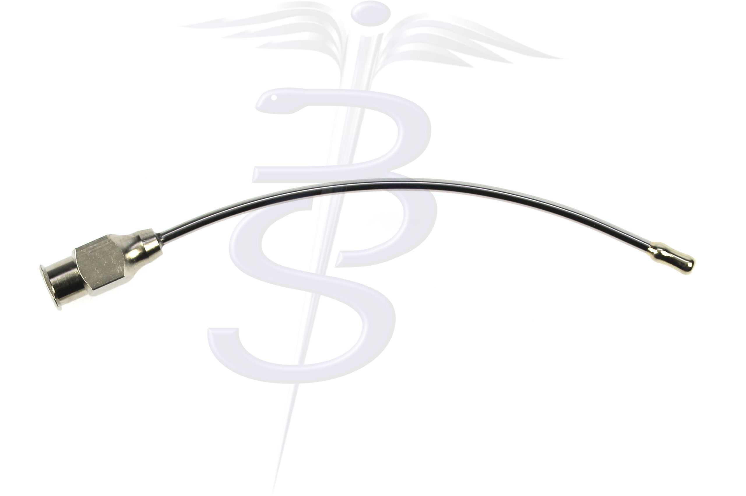 Tibbs Cannula with Olive End Overall Length 90mm - Bolton Surgical