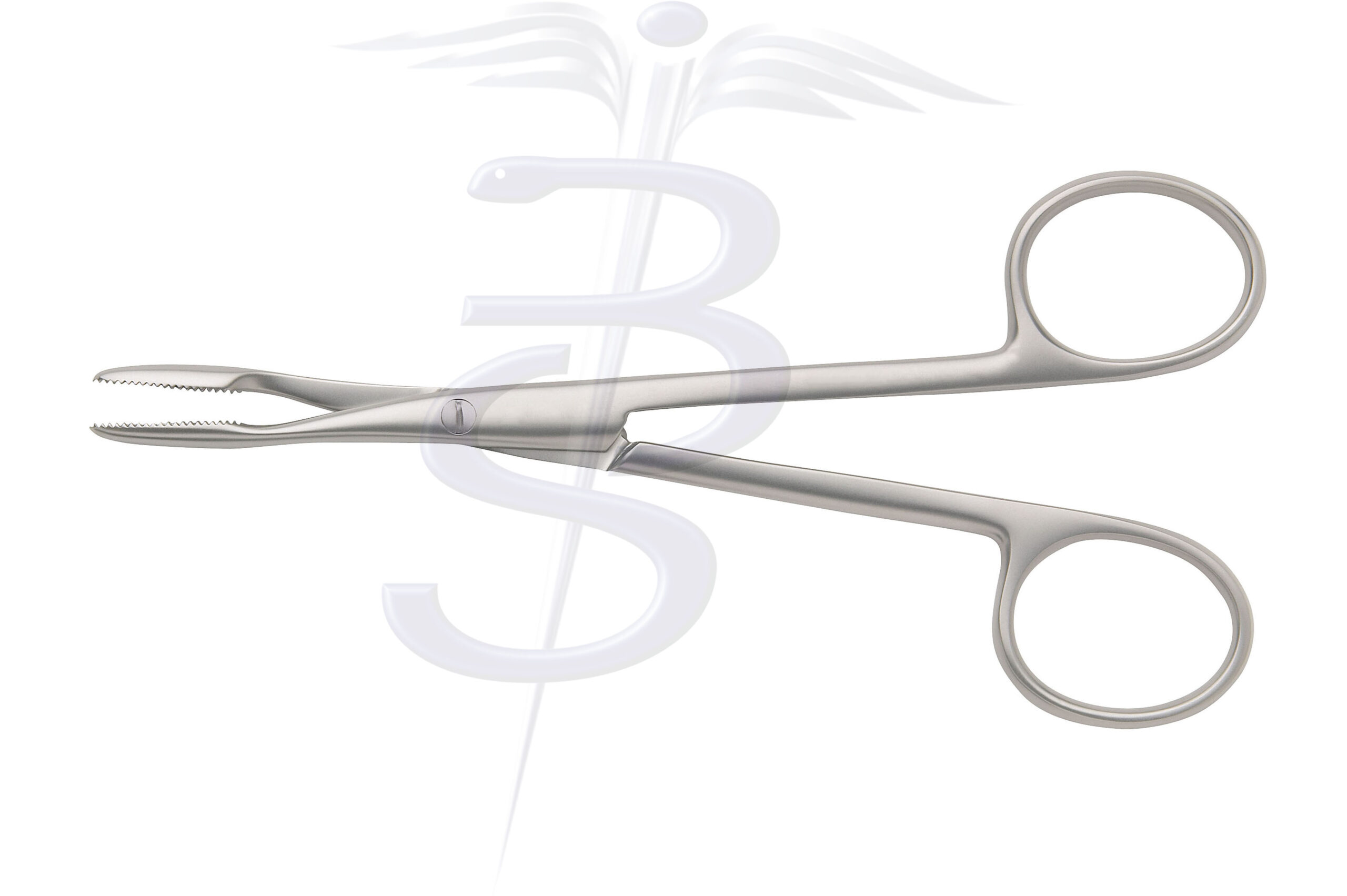 French Pattern Dressing Forceps Serrated Jaws 125mm - Bolton Surgical