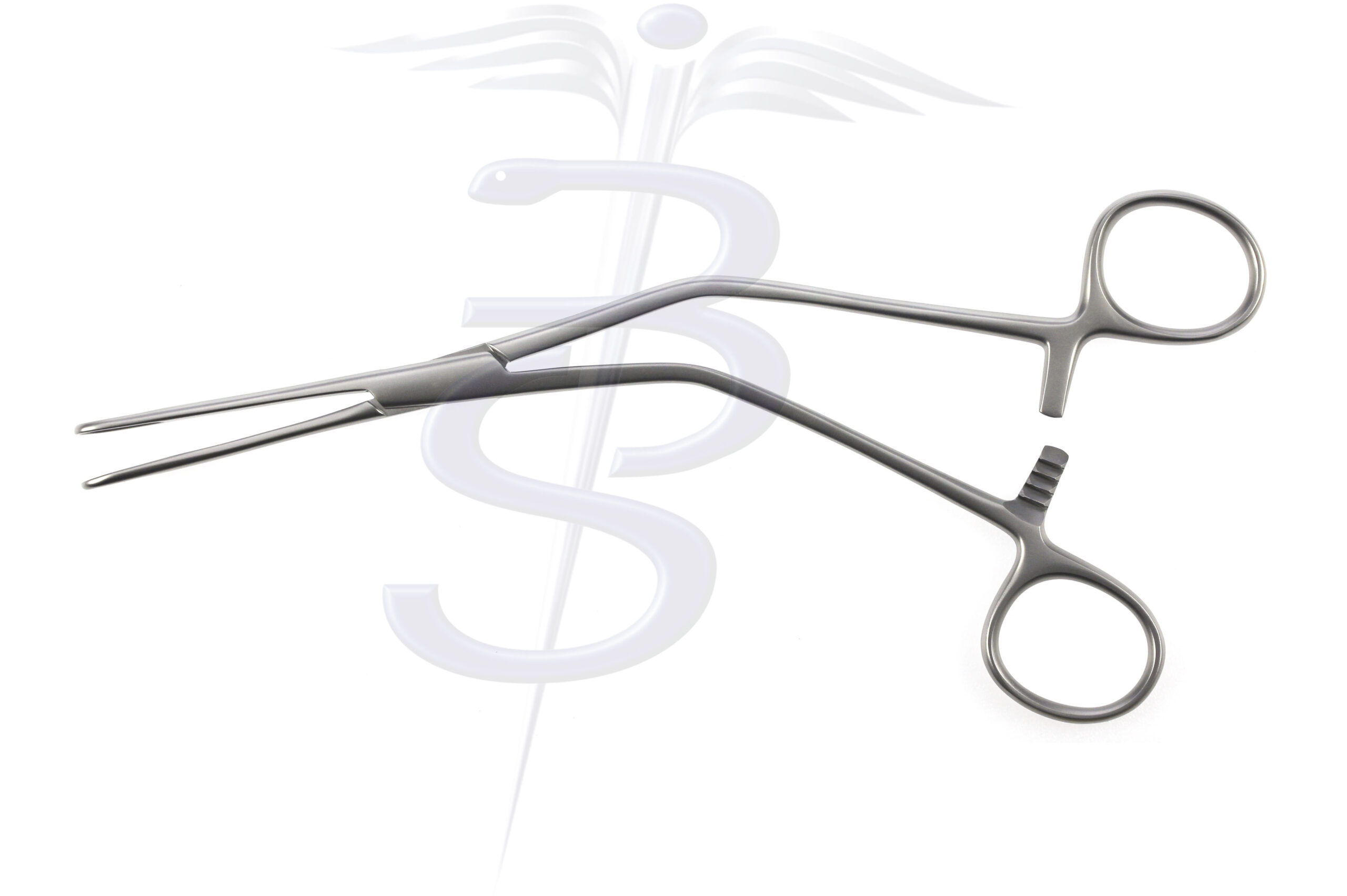 Denis Browne Tonsil Forceps with Rack 200mm - Bolton Surgical