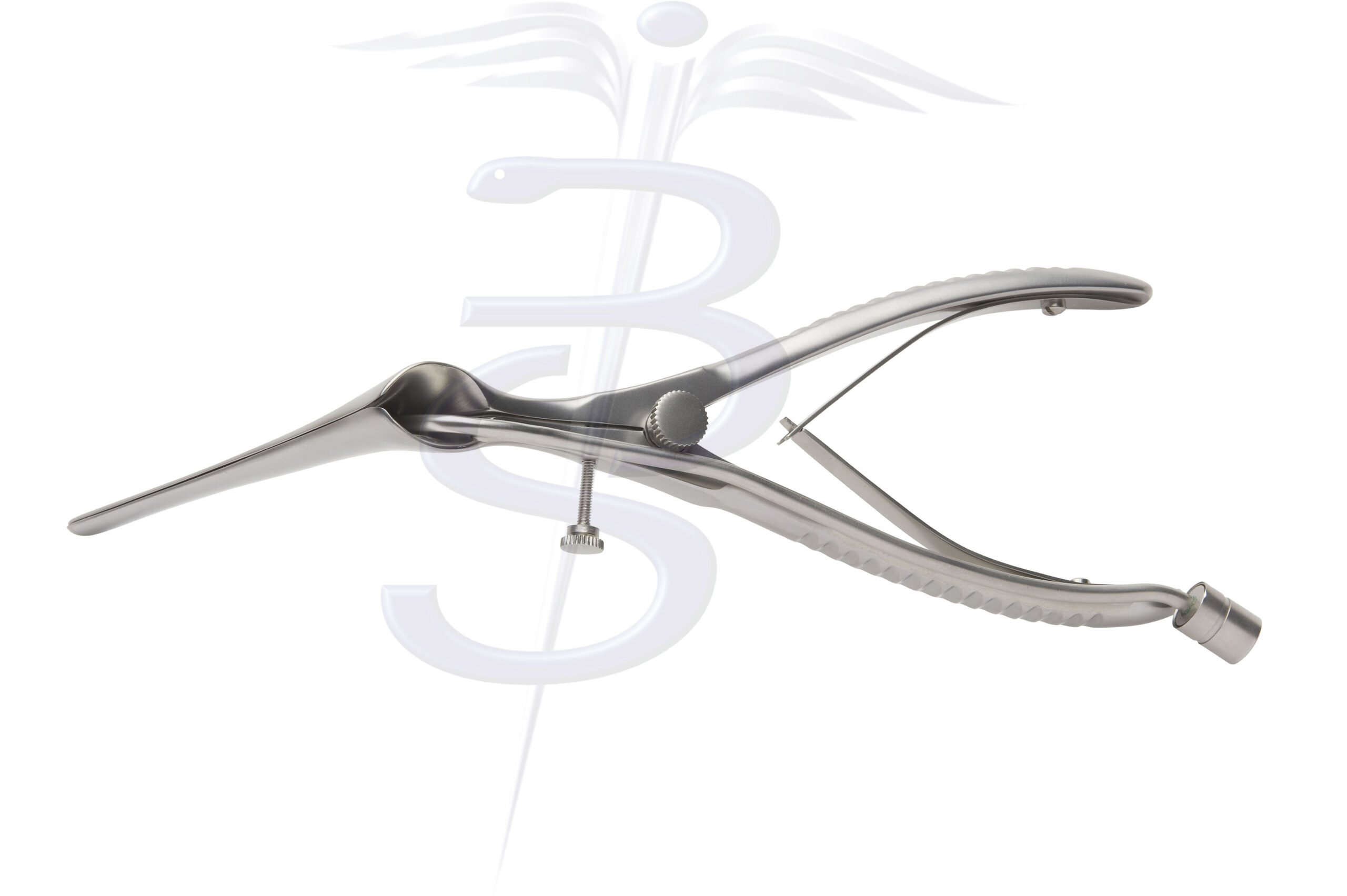 Killian Nasal Speculum (Screw Locking Mechanism) with Fibrelight - Bolton Surgical