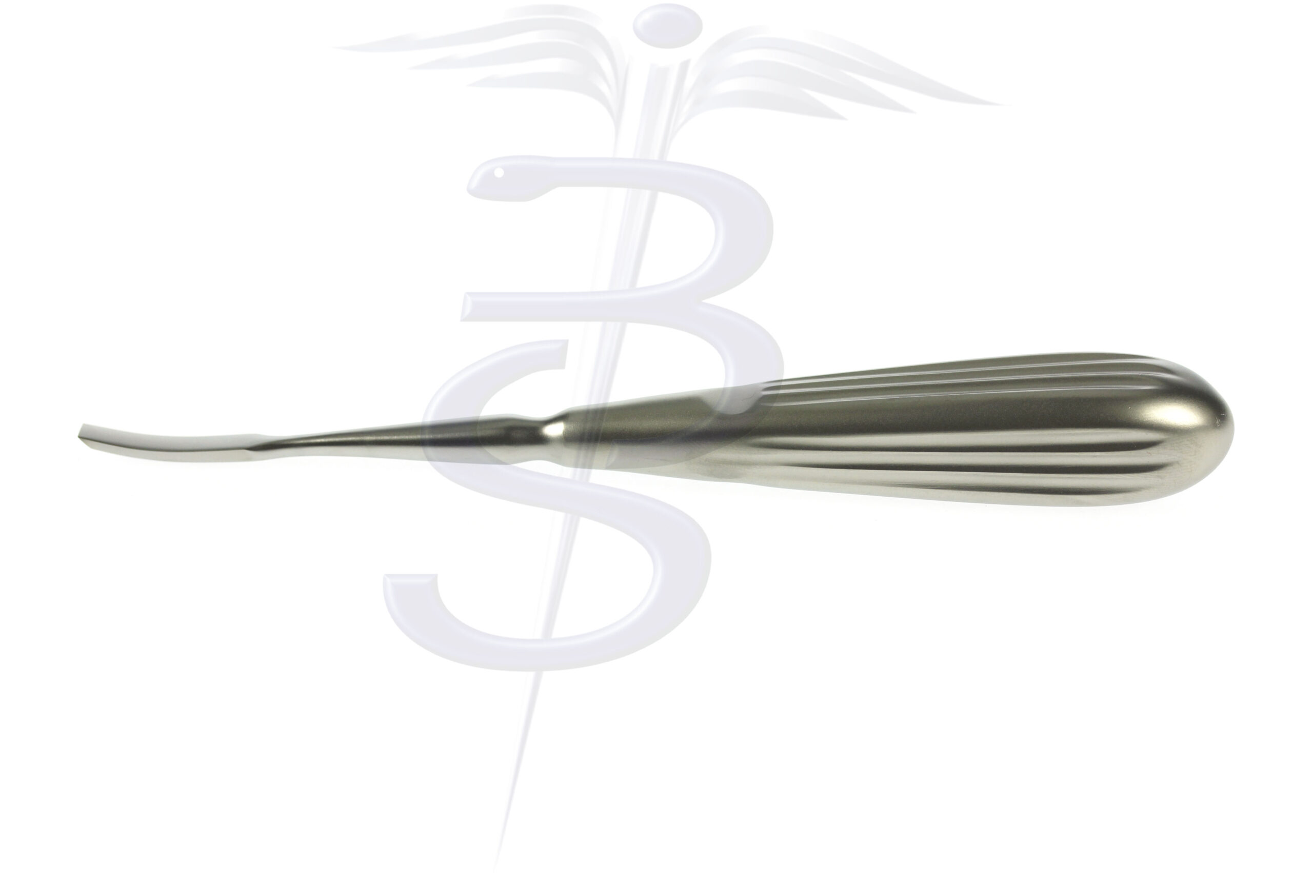 Cawthorne Rugine with Narrow Curved Tip Overall Length 178mm - Bolton Surgical