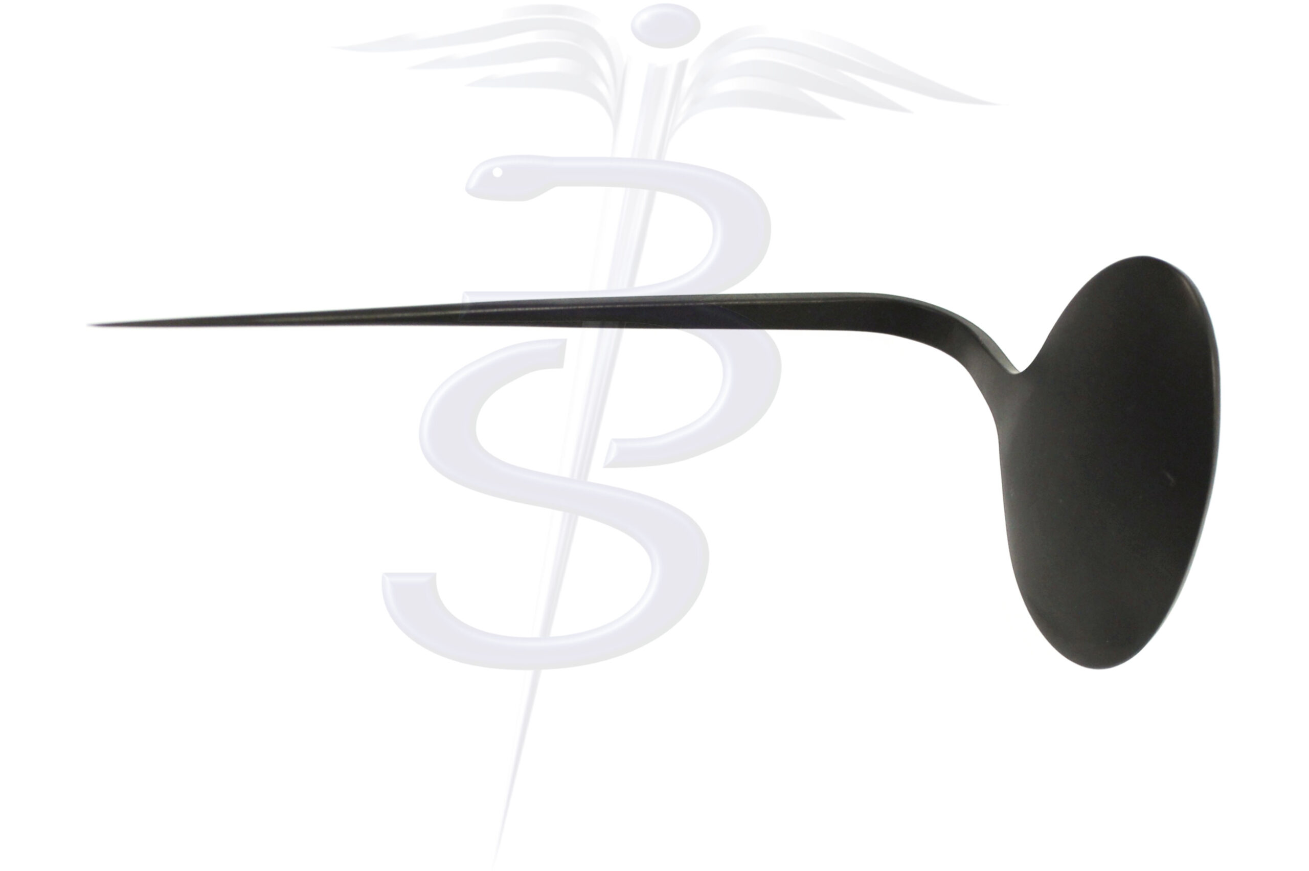 Portman Needle Straight with Fine Pointed End (Black Finish) Overall Length 130mm - Bolton Surgical