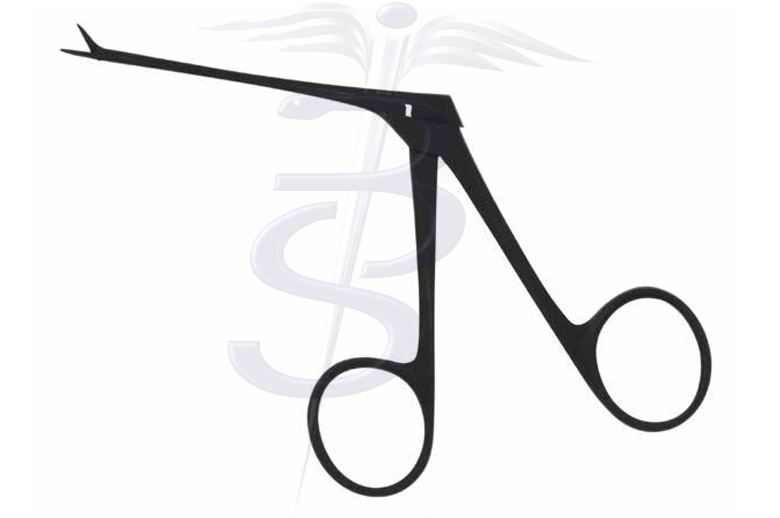 Cawthorne Scissors Black Finish Extra Fine 4mm Blades Tip to Shoulder Length 75mm - Bolton Surgical