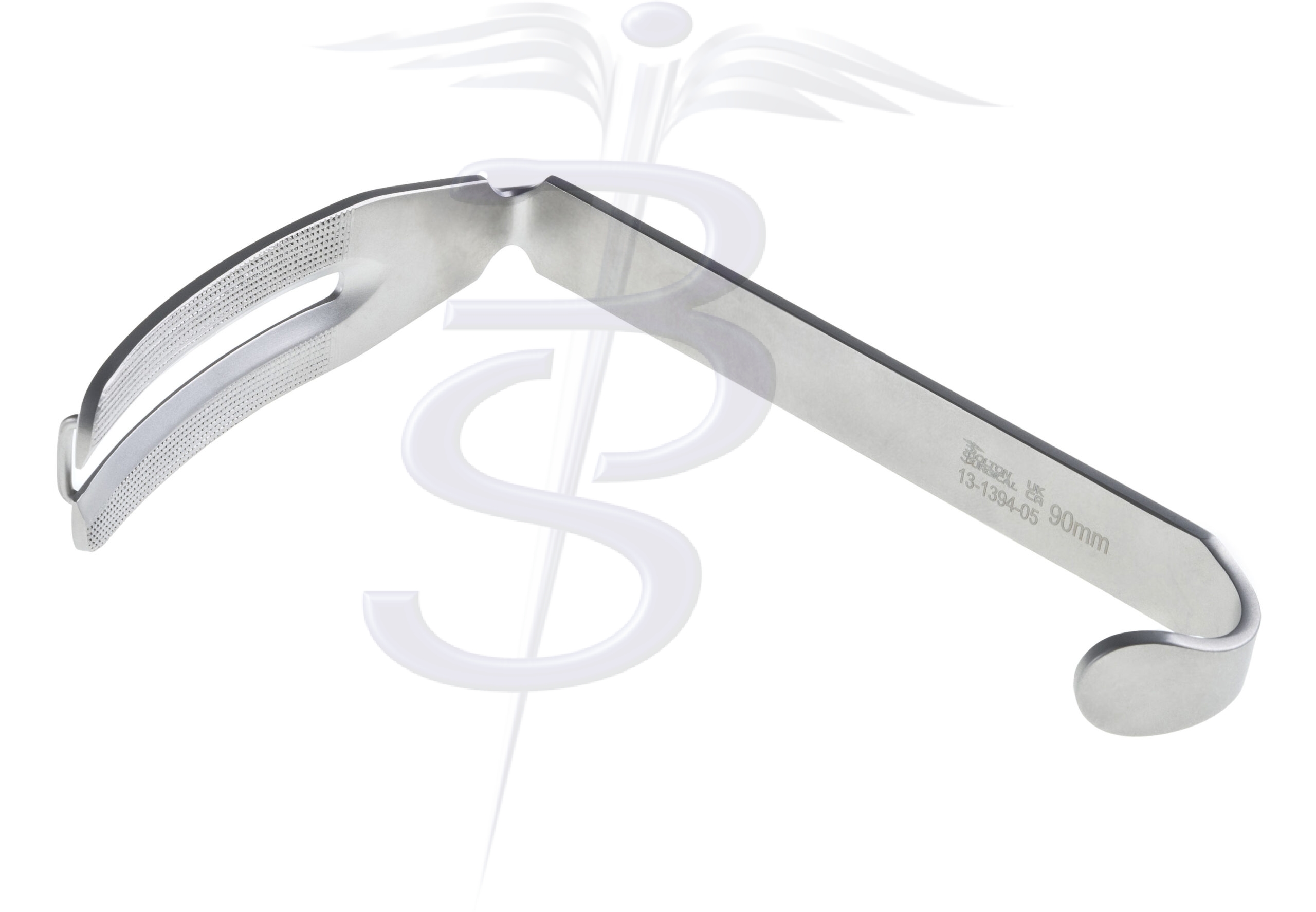 Doughty Slotted Tongue Plate to fit Boyle Davis Gag Frame - Bolton Surgical