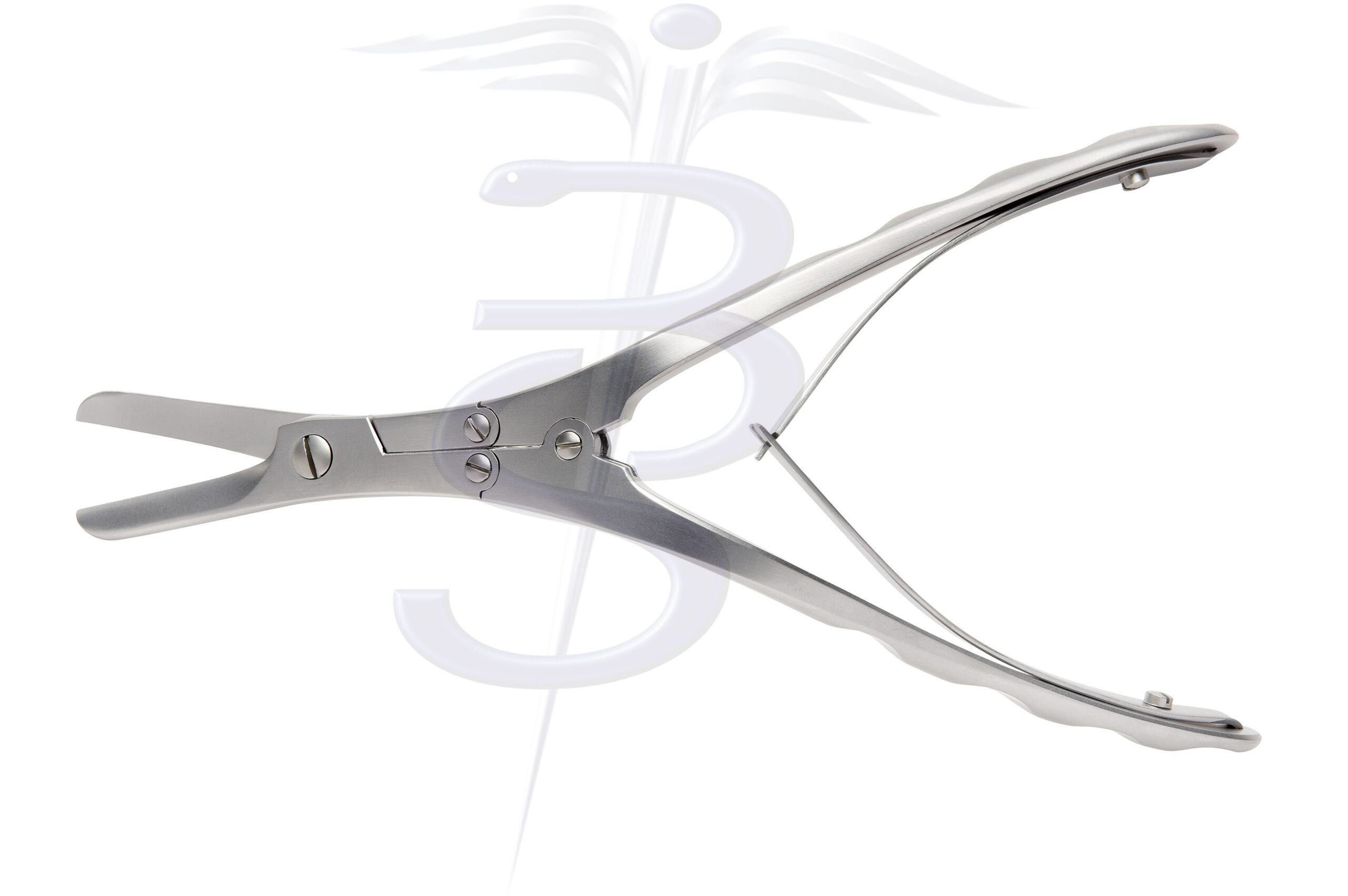 Caplan Septum Scissors Compound Action with Serrated Blades Overall Length 210mm - Bolton Surgical