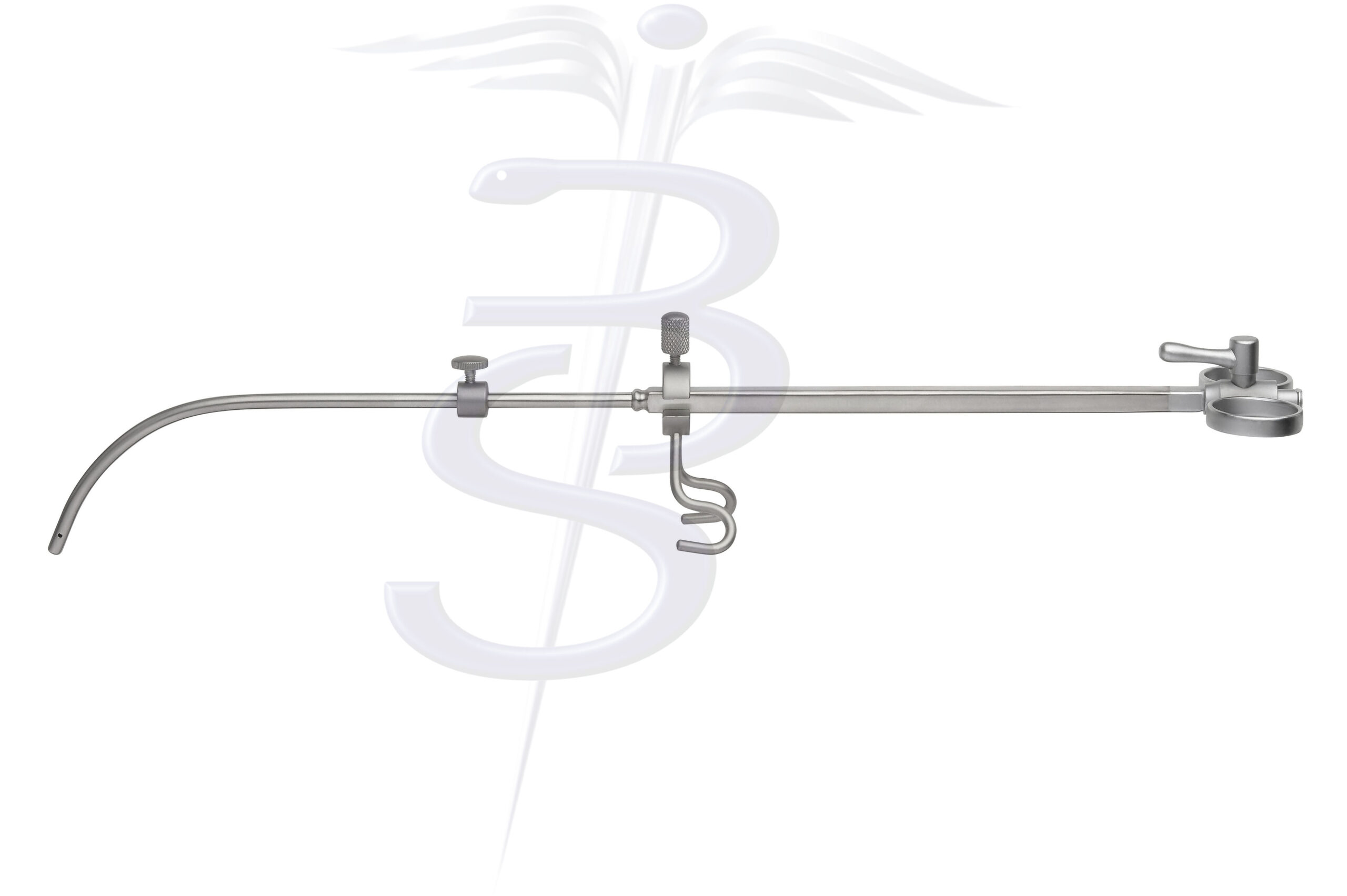 Curries Insufflating Cannula 355mm - Bolton Surgical