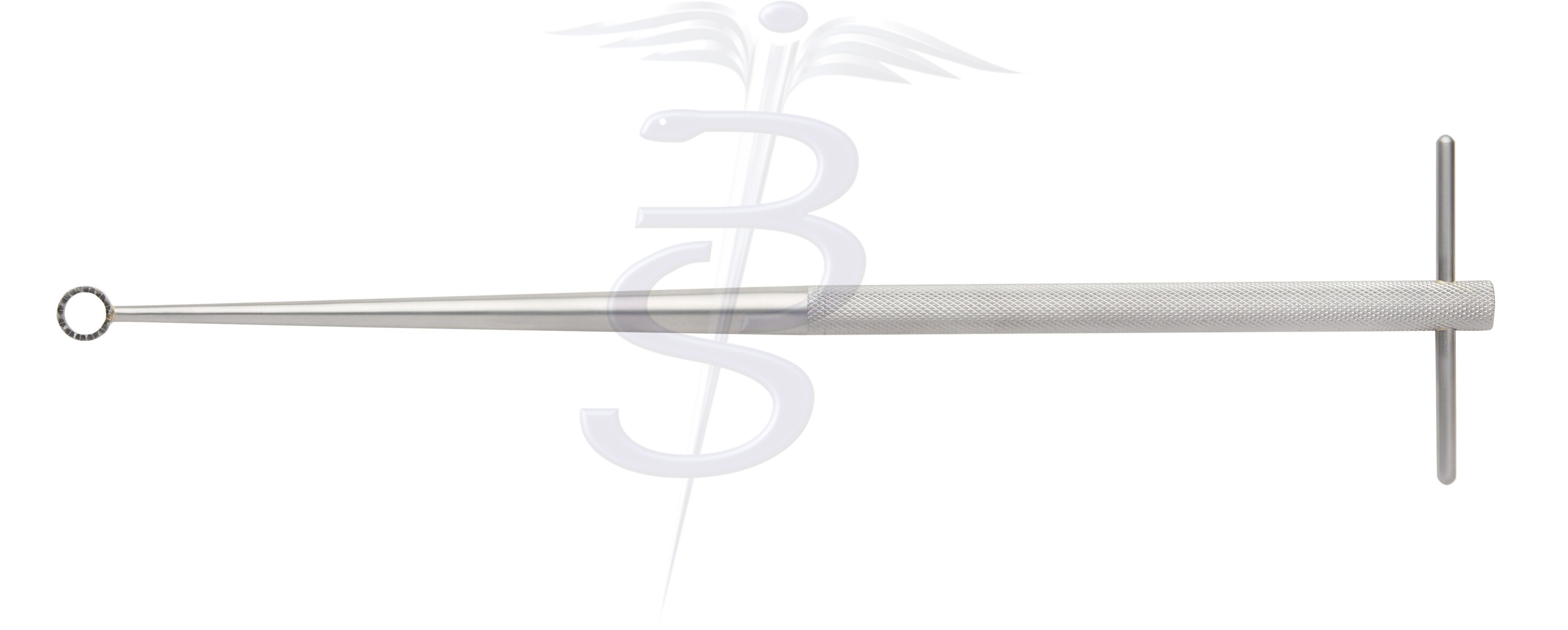 Charnley Ring Curette with T-Handle Overall Length 395mm - Bolton Surgical