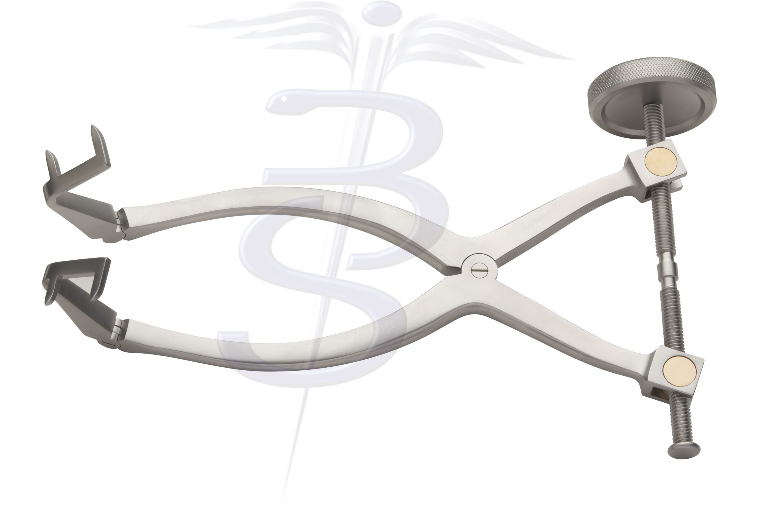 Hardinge Horizontal Retractor with Winding Mechanism 18mm Blade Depth (Semi-Sharp) Overall Length 285mm - Bolton Surgical