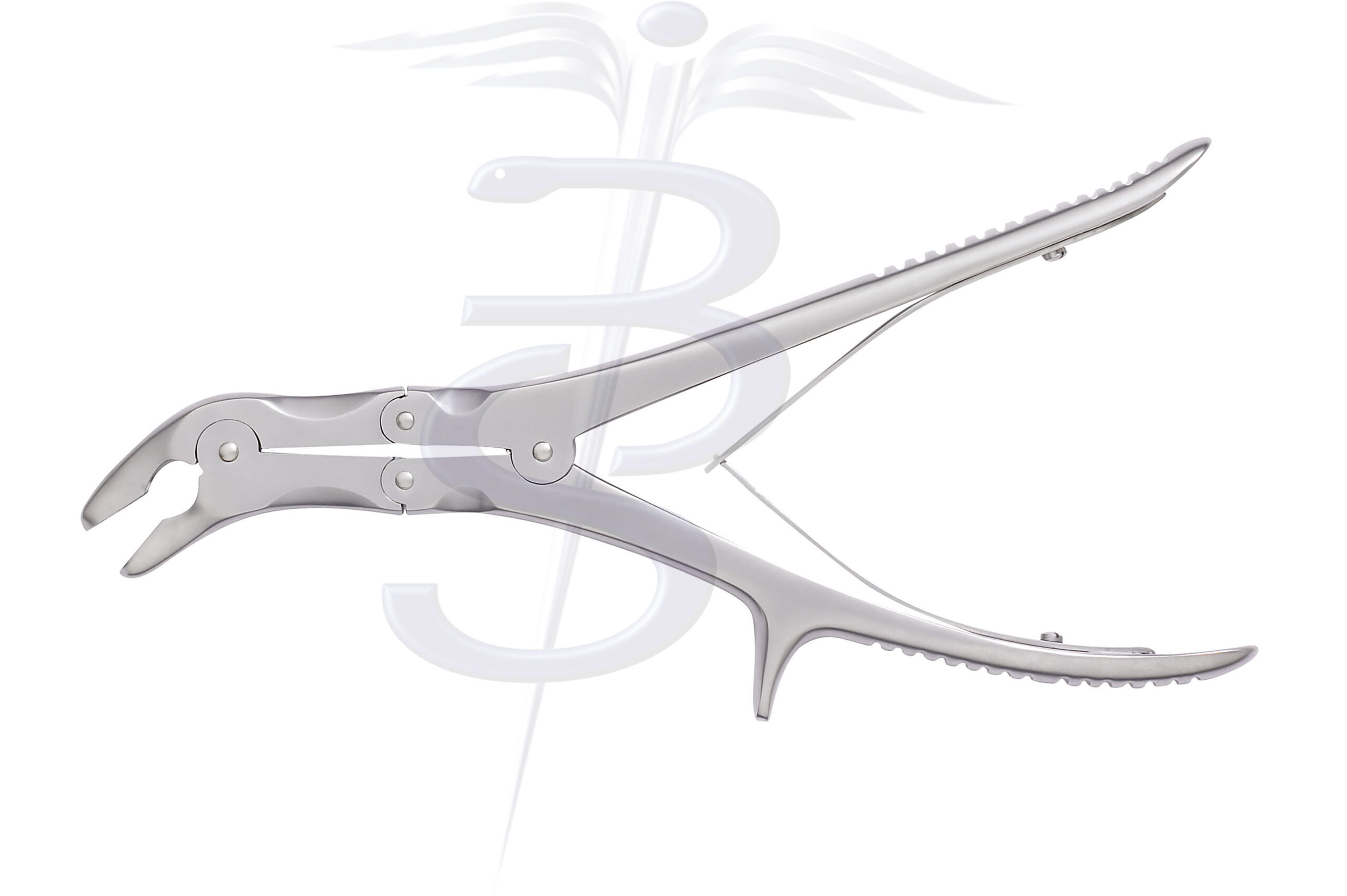 Dott Bone Rongeur 40 Deg Angled to Side 5mm Bite Overall Length 230mm - Bolton Surgical