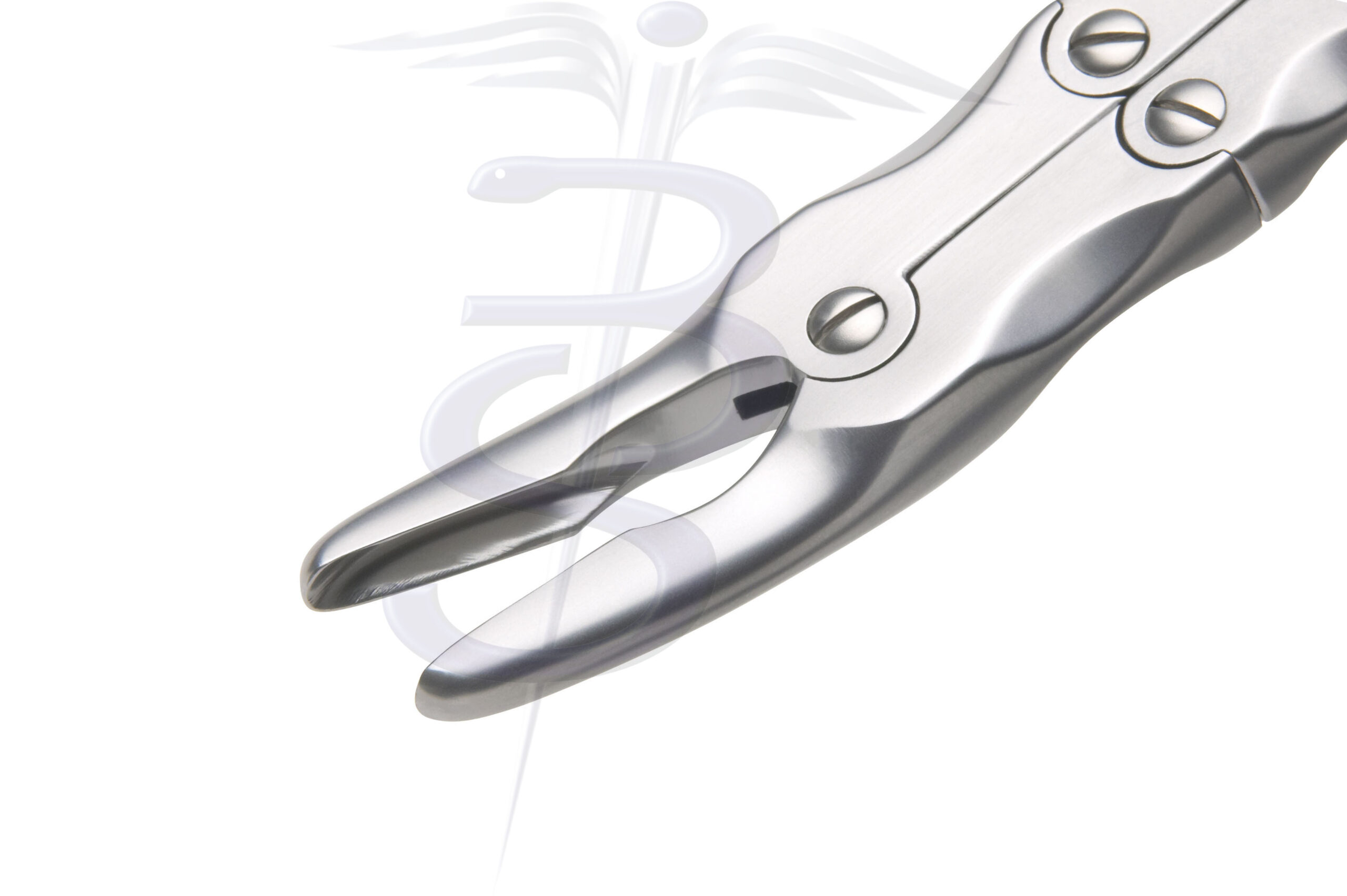 Jansen Rongeur Curved with 4mm Bite Compound Action Overall Length 180mm - Bolton Surgical