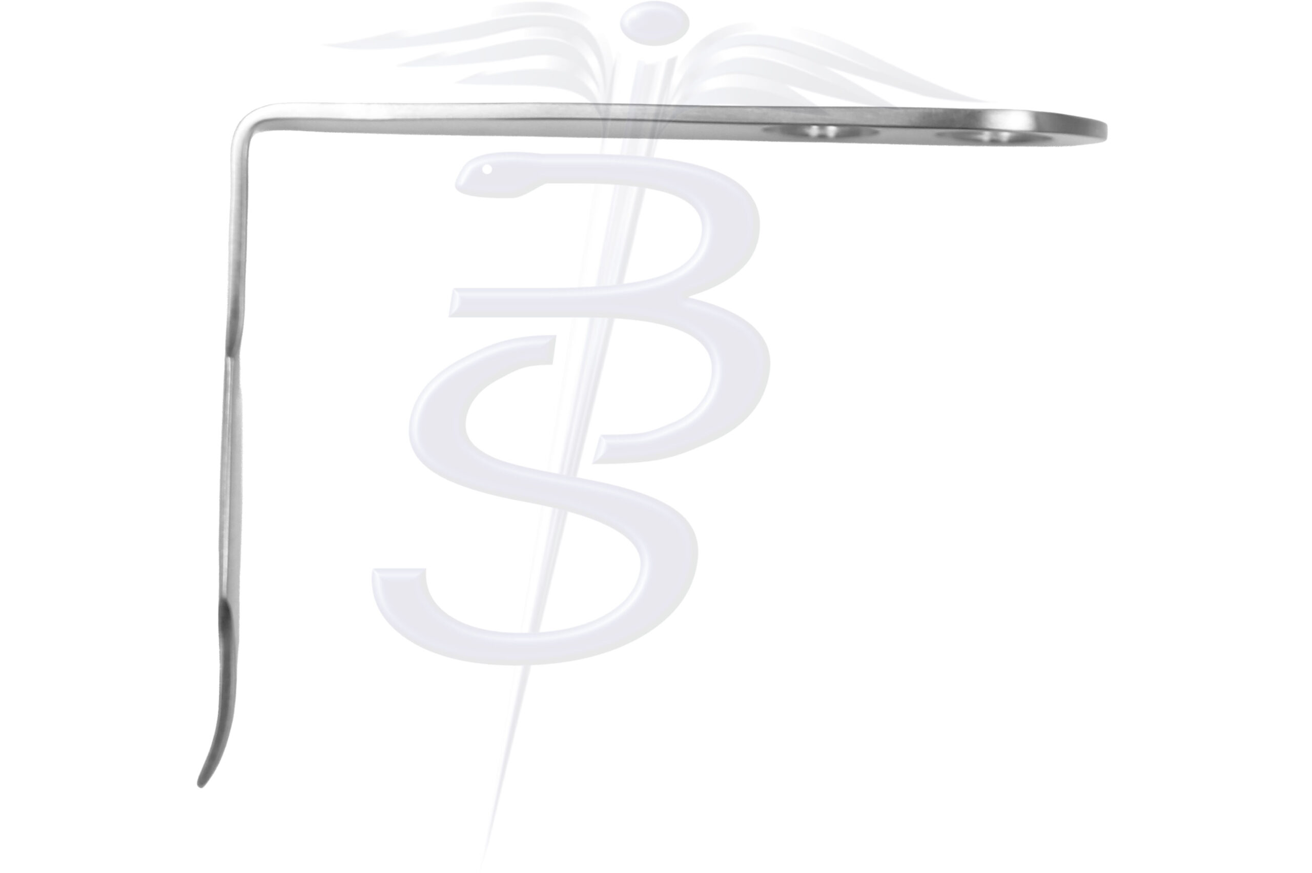 Charnley Hohmann Bone Elevator 90 Degree 16mm Widest Part Overall Length 235mm - Bolton Surgical