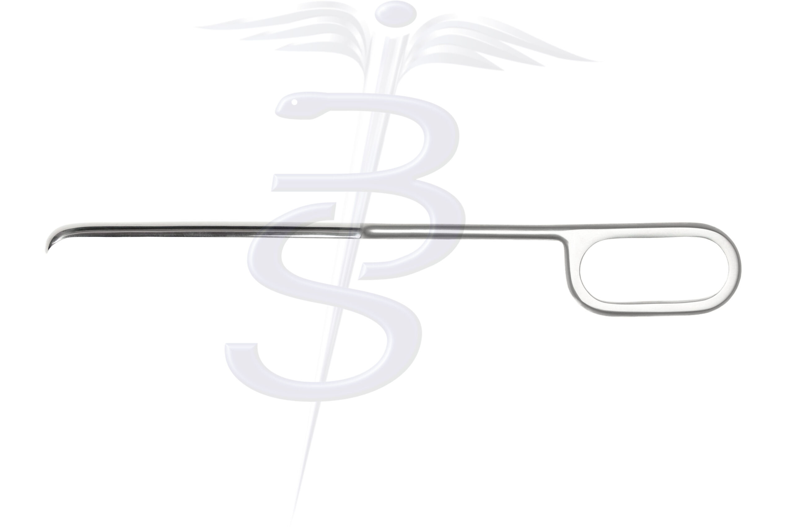 Lane Bone Lever Full Curve with Ring Handle Overall Length 270mm - Bolton Surgical