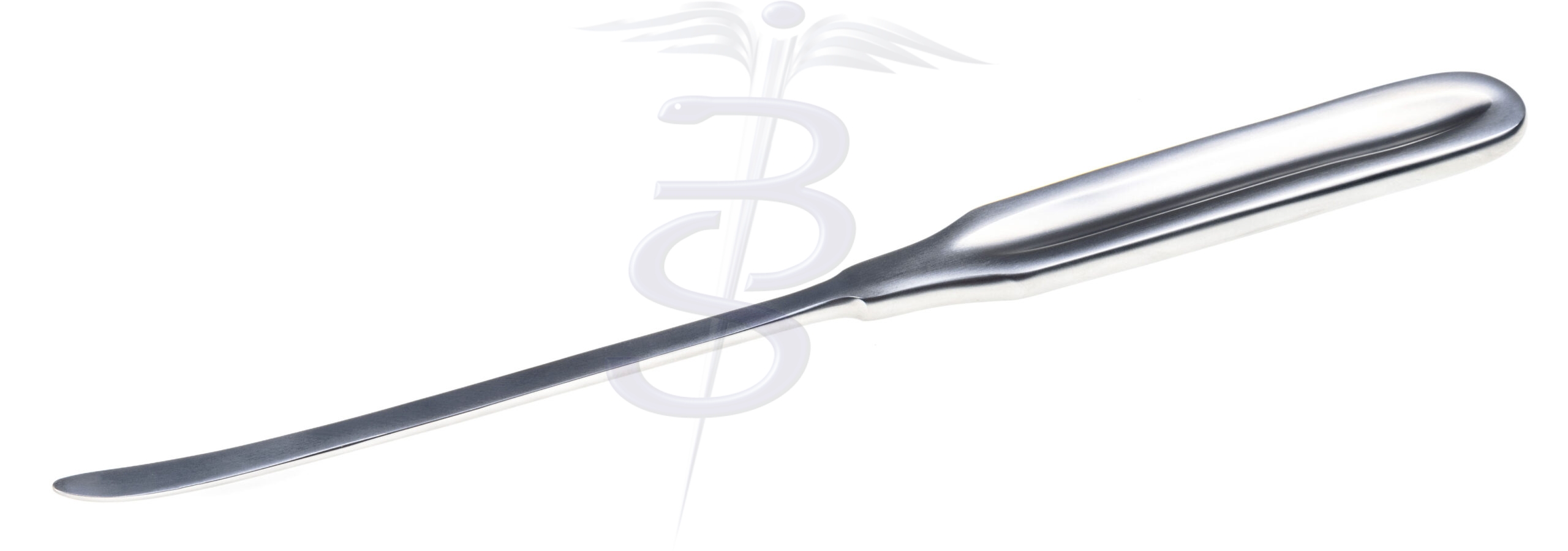 Lane Bone Lever Shallow Curve with Solid Handle - Bolton Surgical
