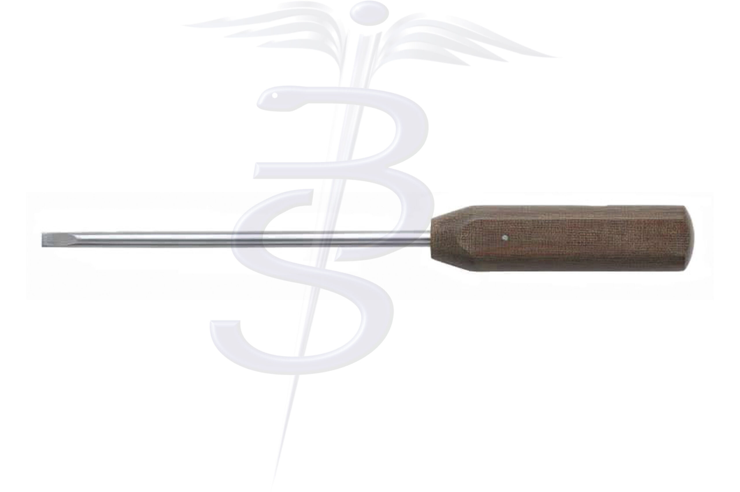 Screwdriver with Slot Head and Nylon Handle Overall Length 170mm - Bolton Surgical