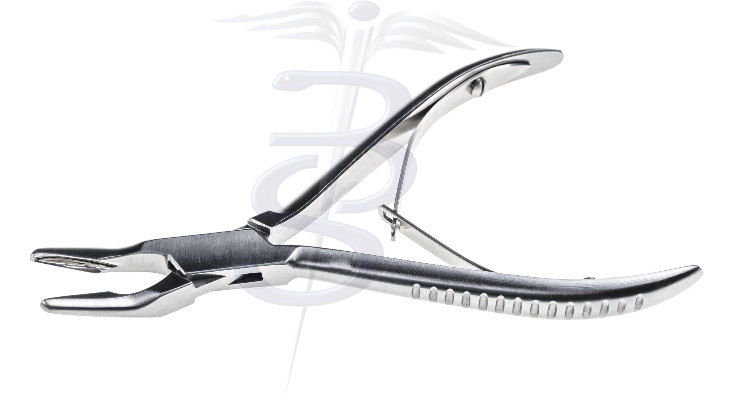 Friedman Bone Rongeur Angled with 2.5mm Bite Overall Length 140mm - Bolton Surgical