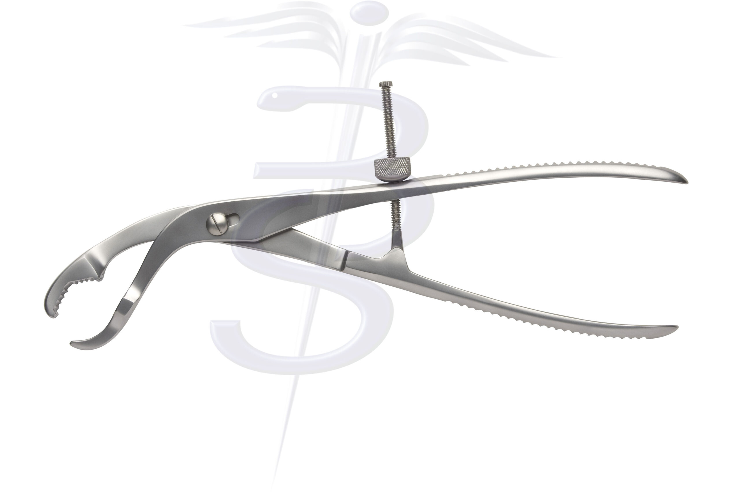 Bone Self Centering Forceps with Thread Fixation - Bolton Surgical