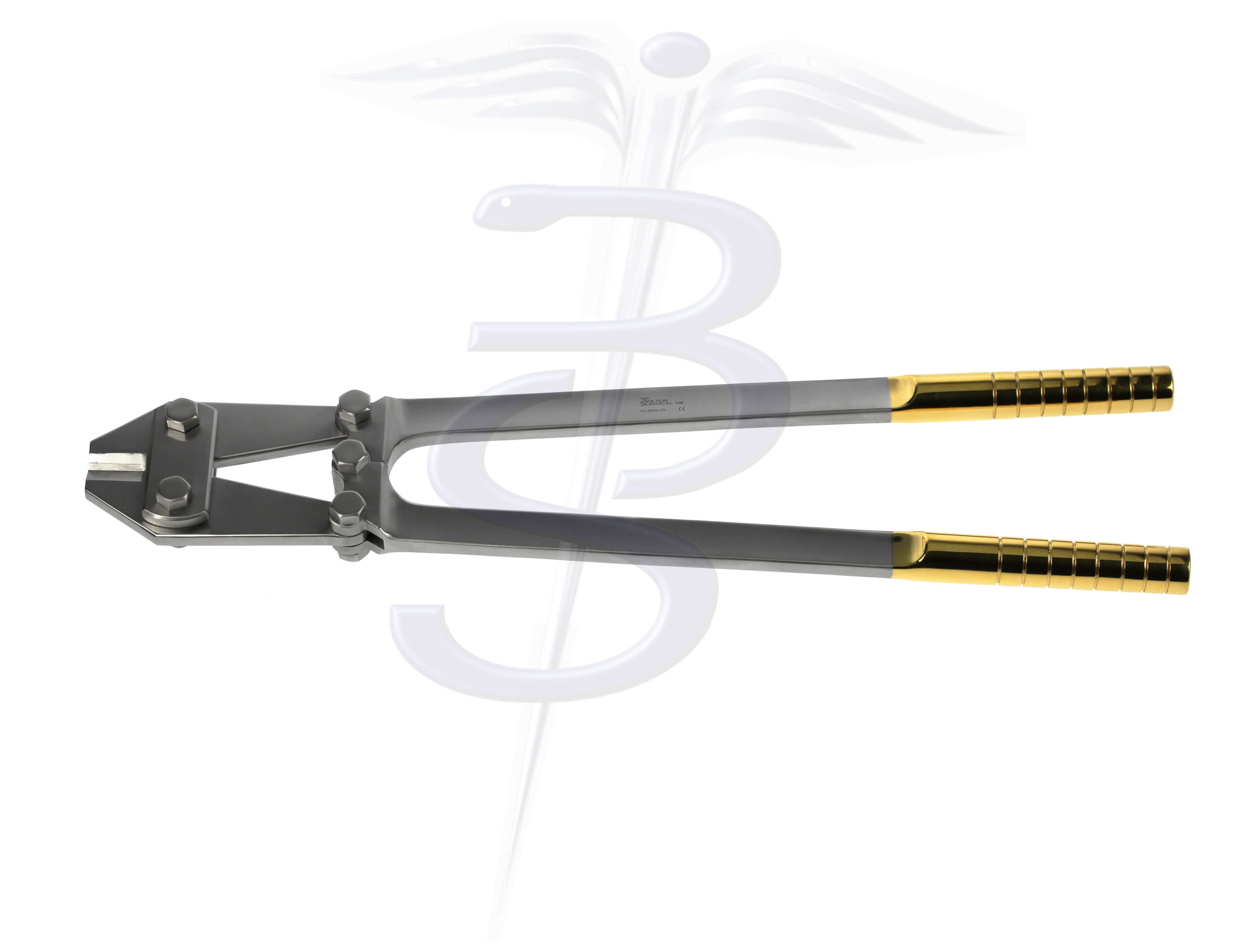 Bolt Cutters Overall Length 470mm (will cut up to 6mm Diameter Soft Drawn Wire and up to 4mm Diameter Hard Drawn Wire) - Bolton Surgical