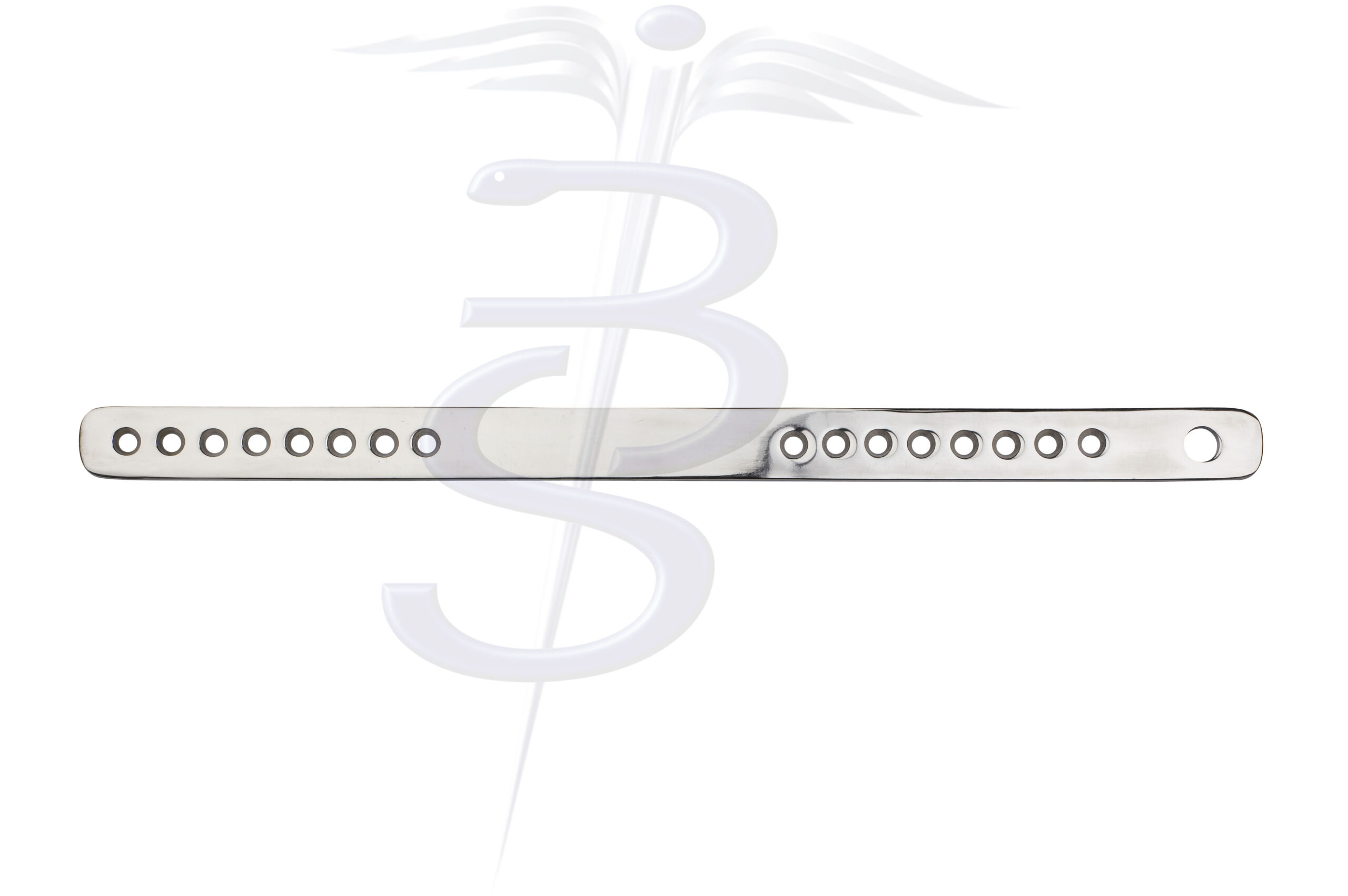 Draffin Maguran Bi Pod Plate 500mm Overall Length 6.5mm Thickness - Bolton Surgical