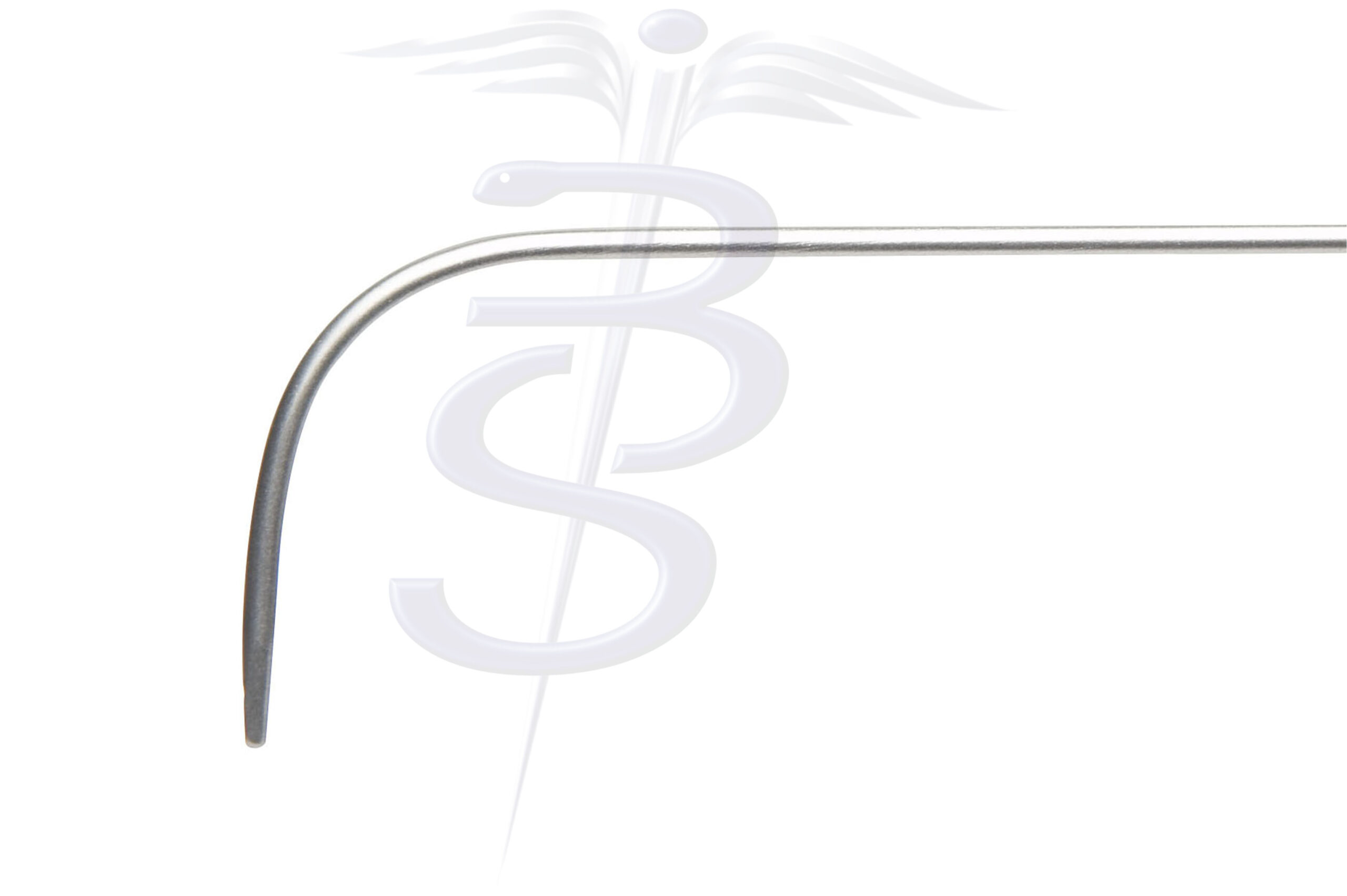 Lockhart Mummary Director 2mm 90 Deg (Rigid) No. 3 Overall Length 170mm - Bolton Surgical