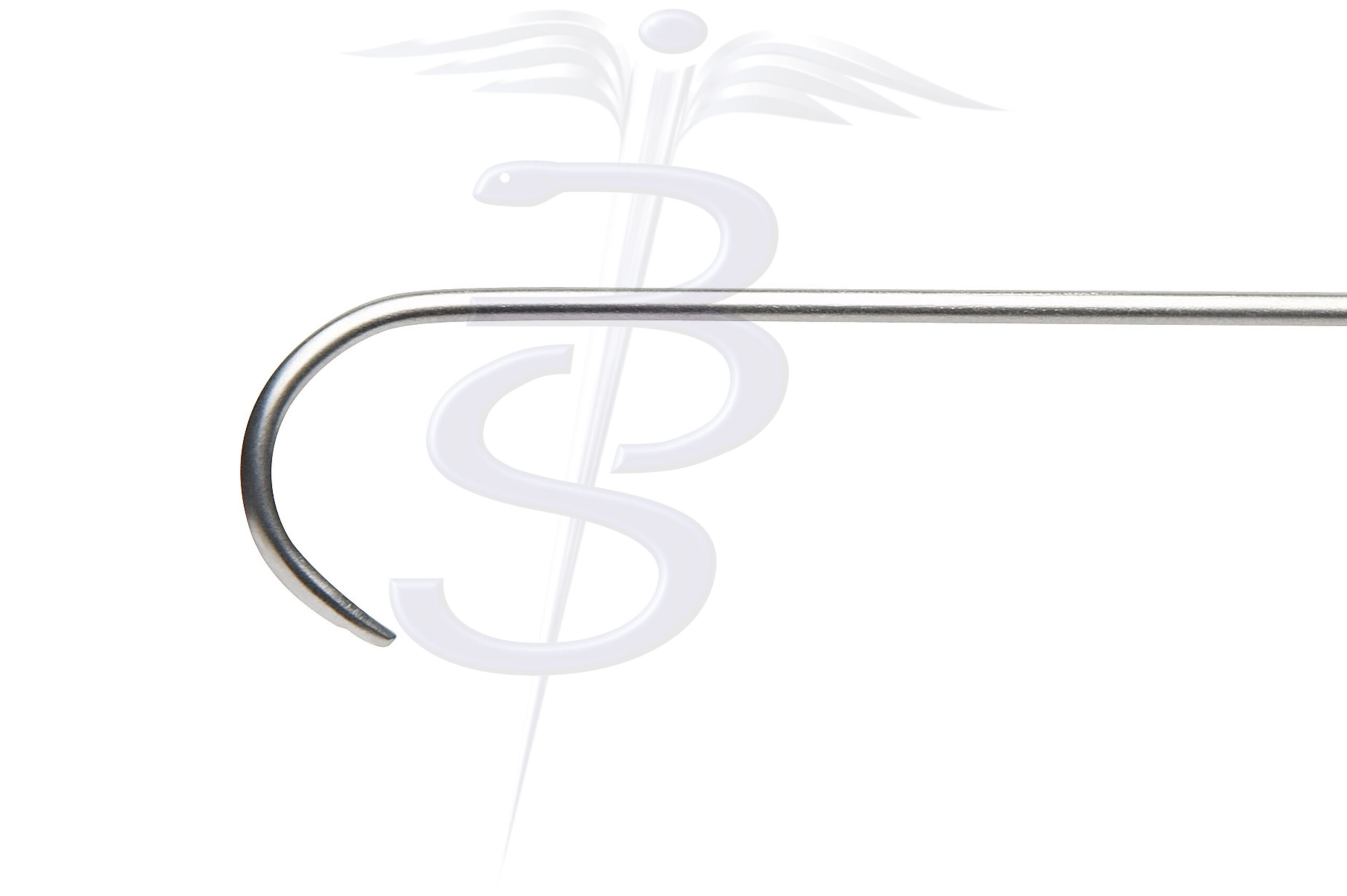 Lockhart Mummary Director 2mm Curved Retrograde (Rigid) No. 4 Overall Length 170mm - Bolton Surgical