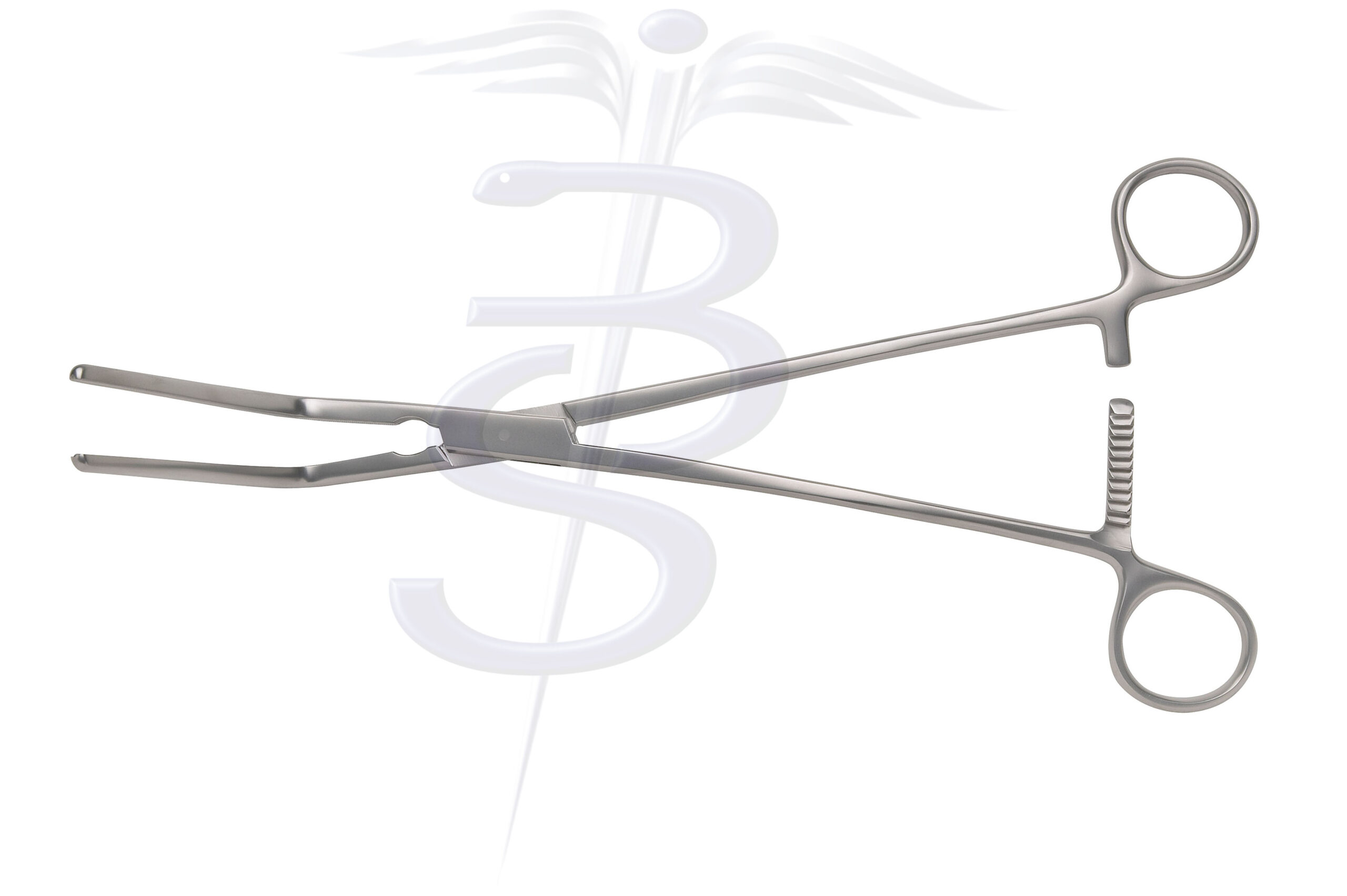 Hayes Clamp with 1 x 2 Debakey Atraumatic Jaw Overall Length 260mm - Bolton Surgical