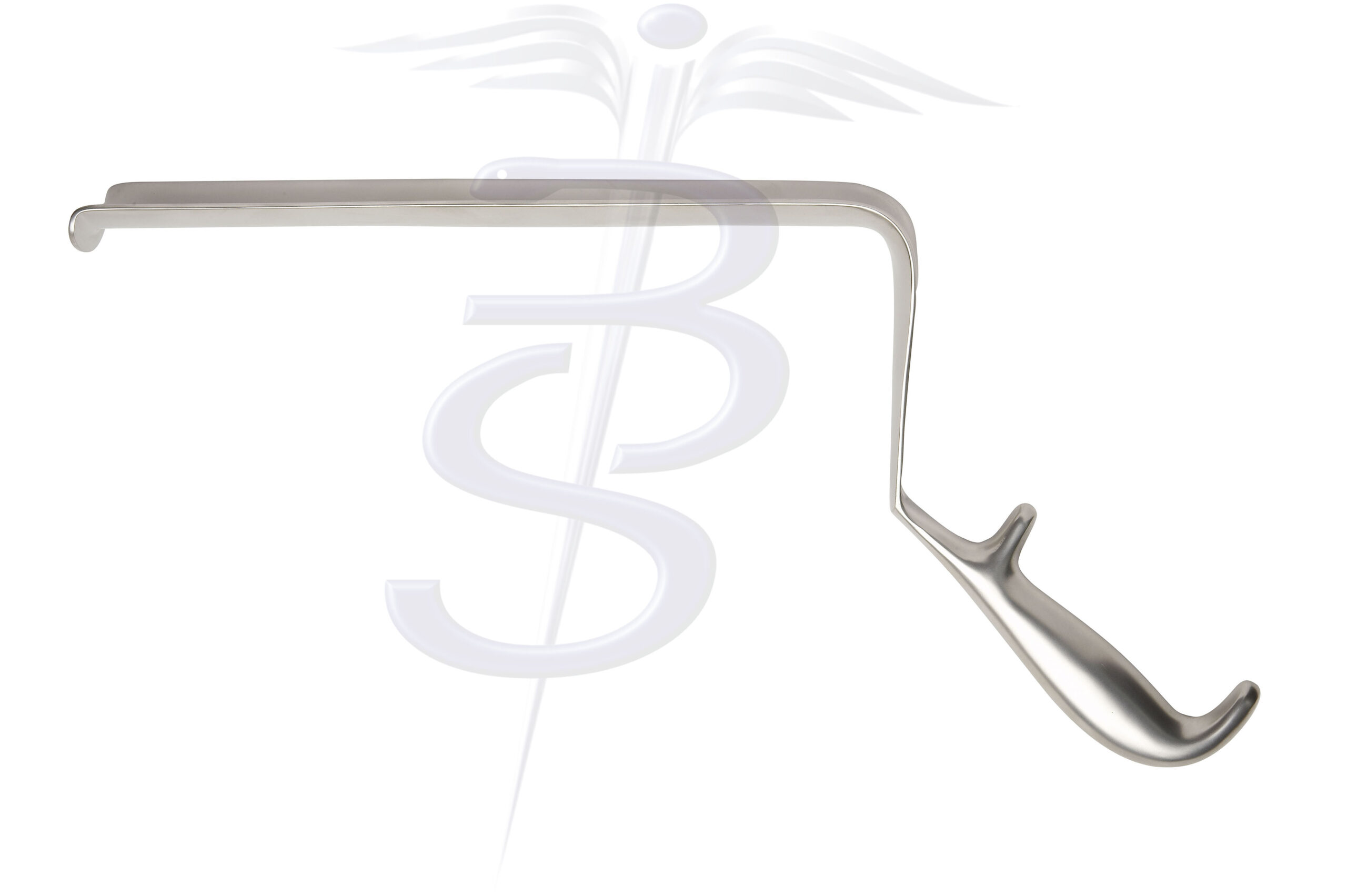 St Marks Parallel Blade Hand Held Retractor 260mm Deep - Bolton Surgical