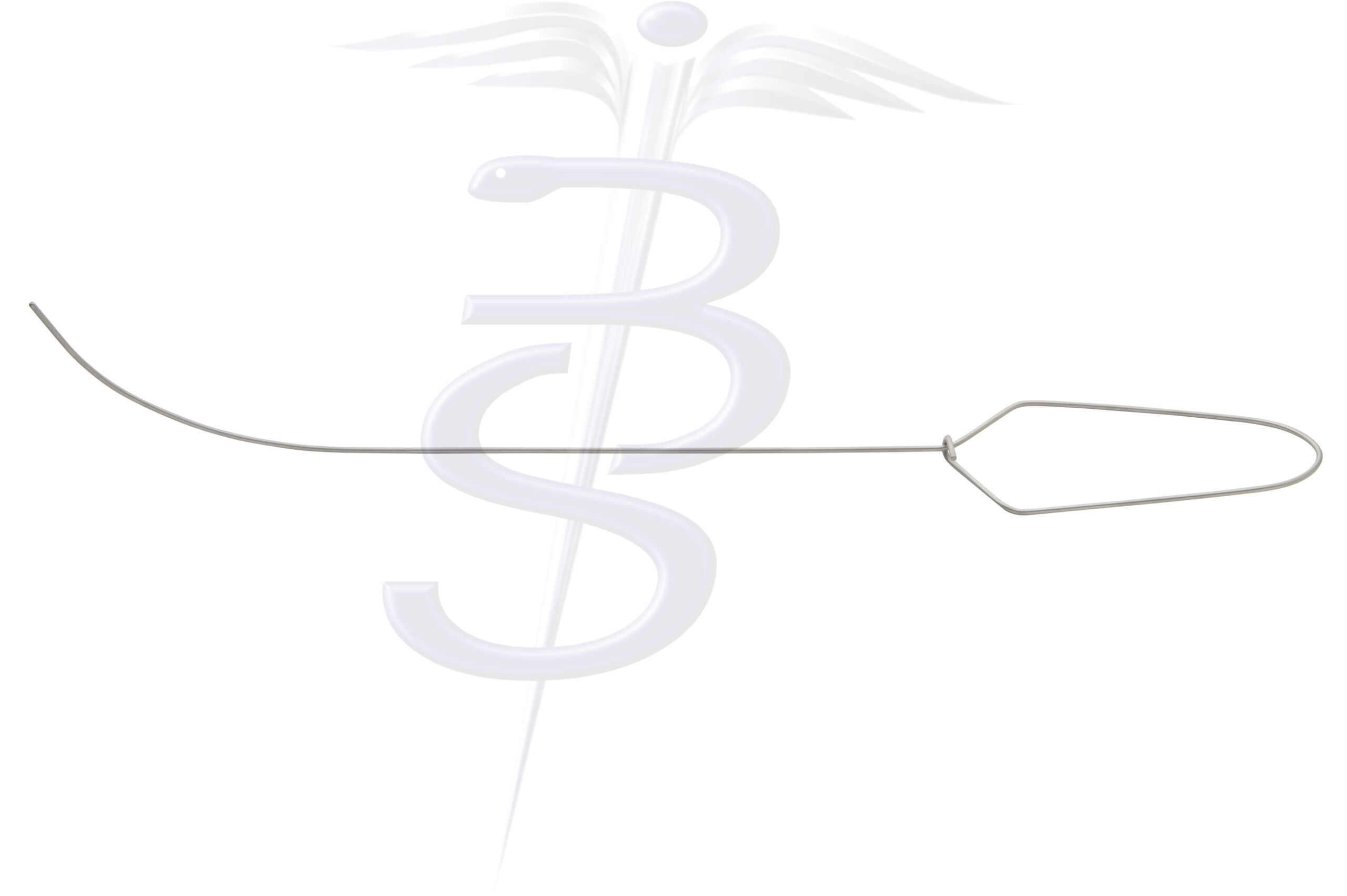 Guyon Introducer 2mm Diameter Wire Overall Length 440mm - Bolton Surgical