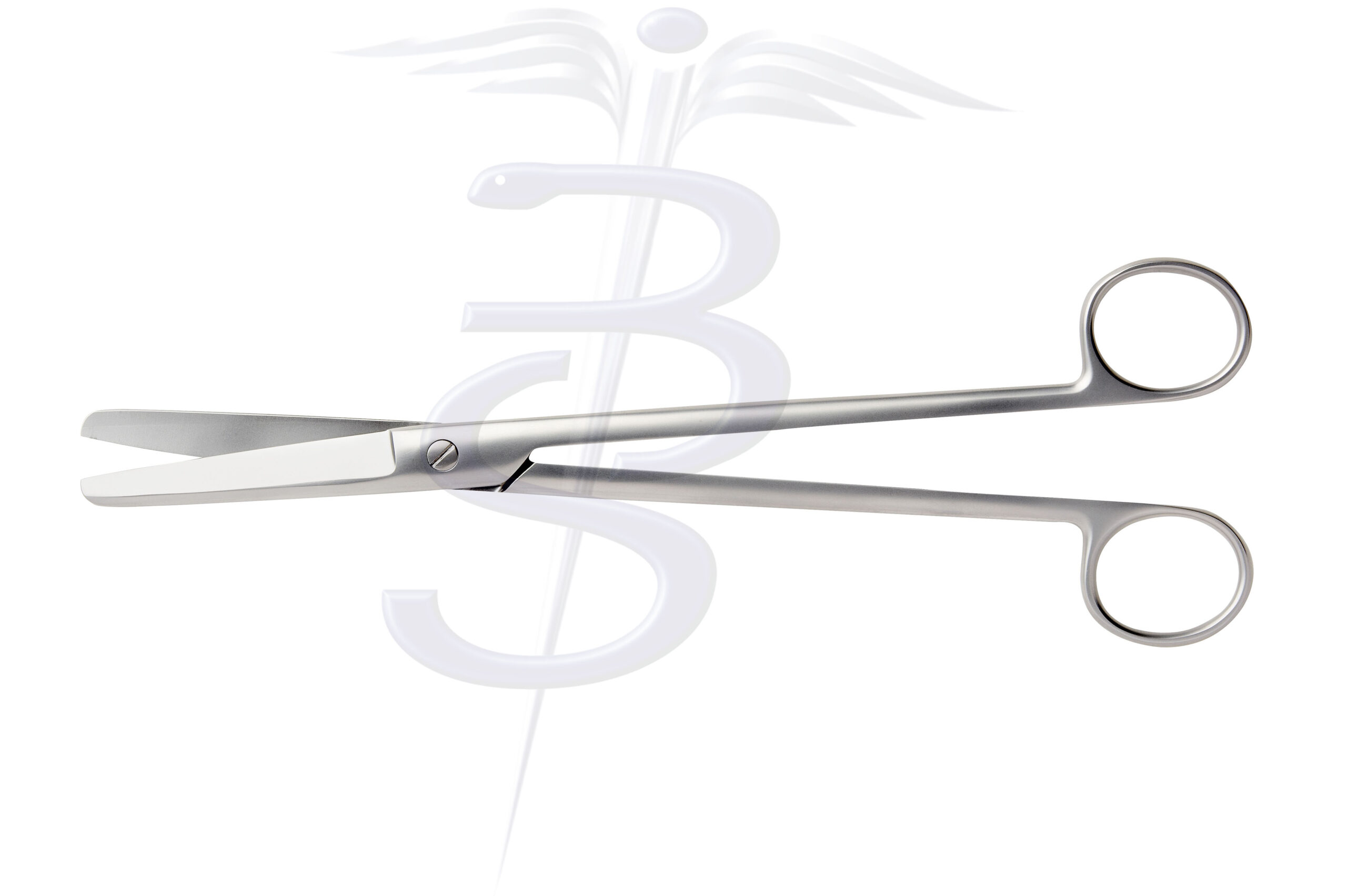 Sims Uterine Scissors Straight Blunt Pointed Blades 230mm - Bolton Surgical