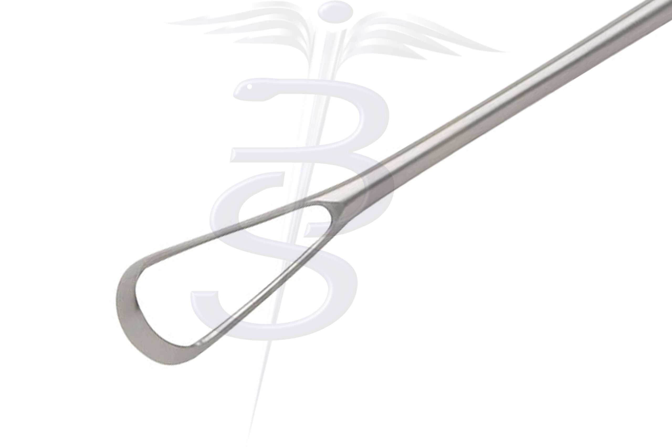 Sims Uterine Curette Single Ended Sharp Overall Length 310mm - Bolton Surgical