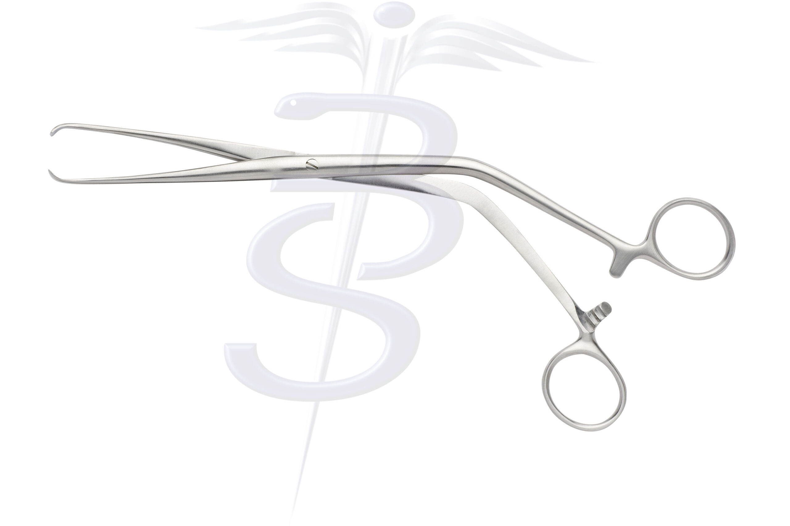 Millin Vulsellum Forceps Screw Joint 8:9 Teeth Overall Length 220mm - Bolton Surgical